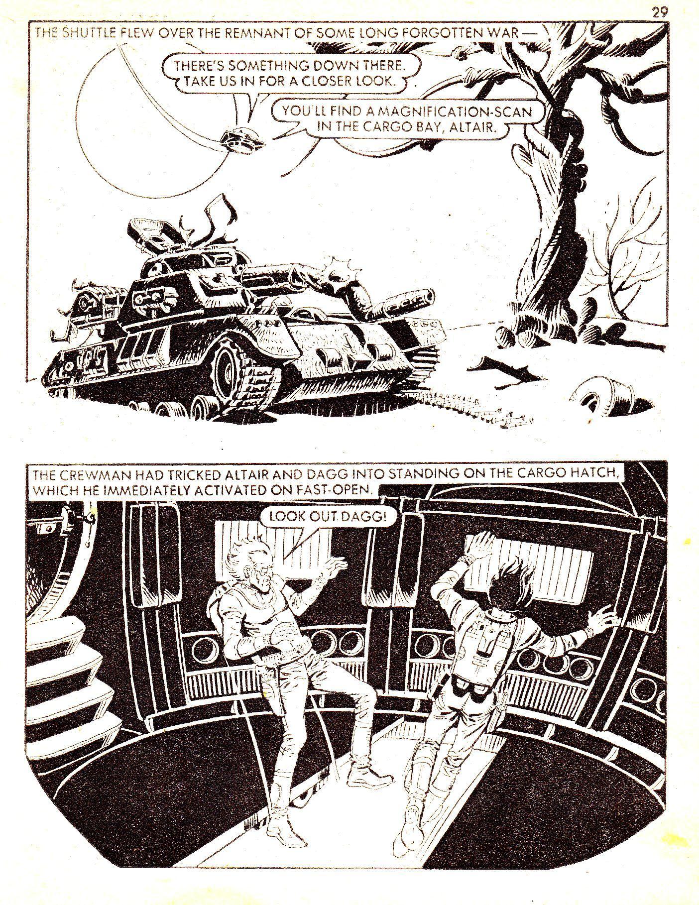 Read online Starblazer comic -  Issue #89 - 29