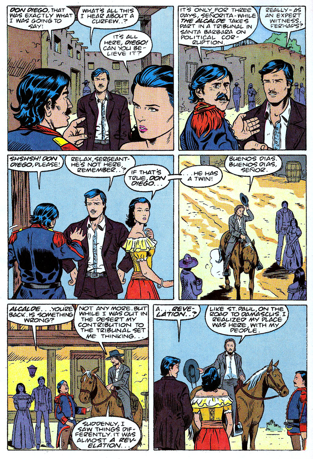 Read online Zorro (1990) comic -  Issue #9 - 5
