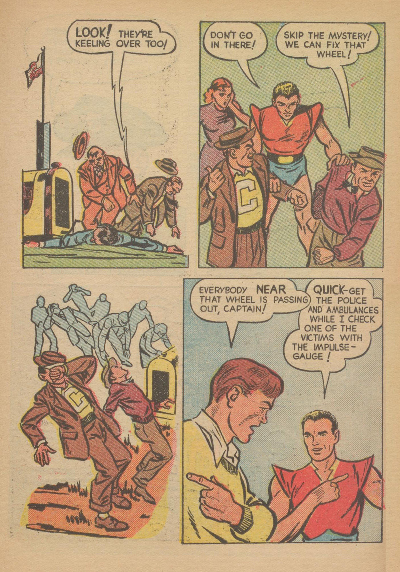 Read online Captain Atom (1950) comic -  Issue #1 - 41