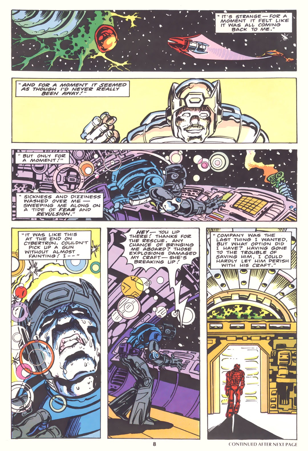 Read online The Transformers (UK) comic -  Issue #132 - 8