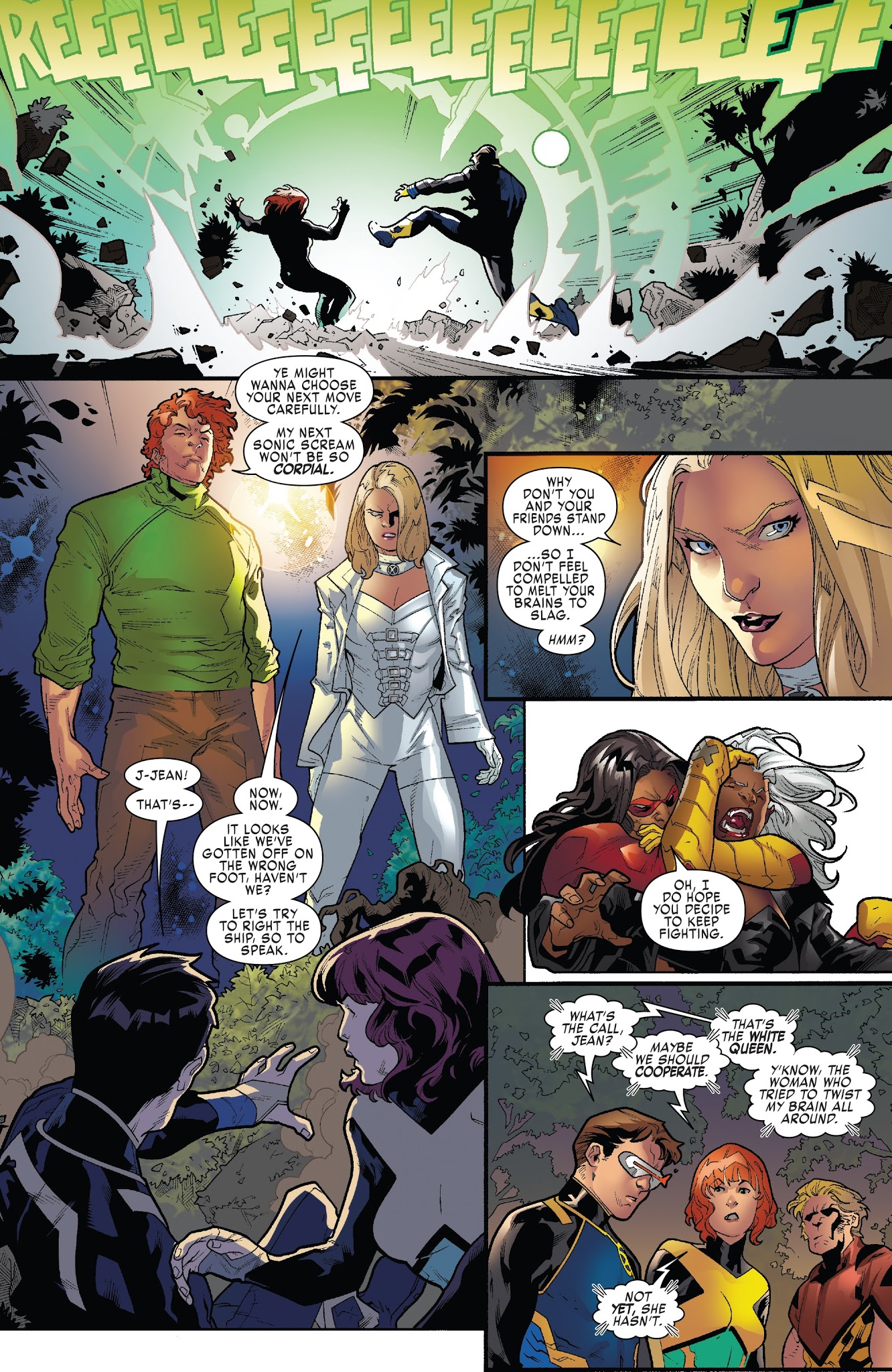 Read online X-Men: Blue comic -  Issue #18 - 9