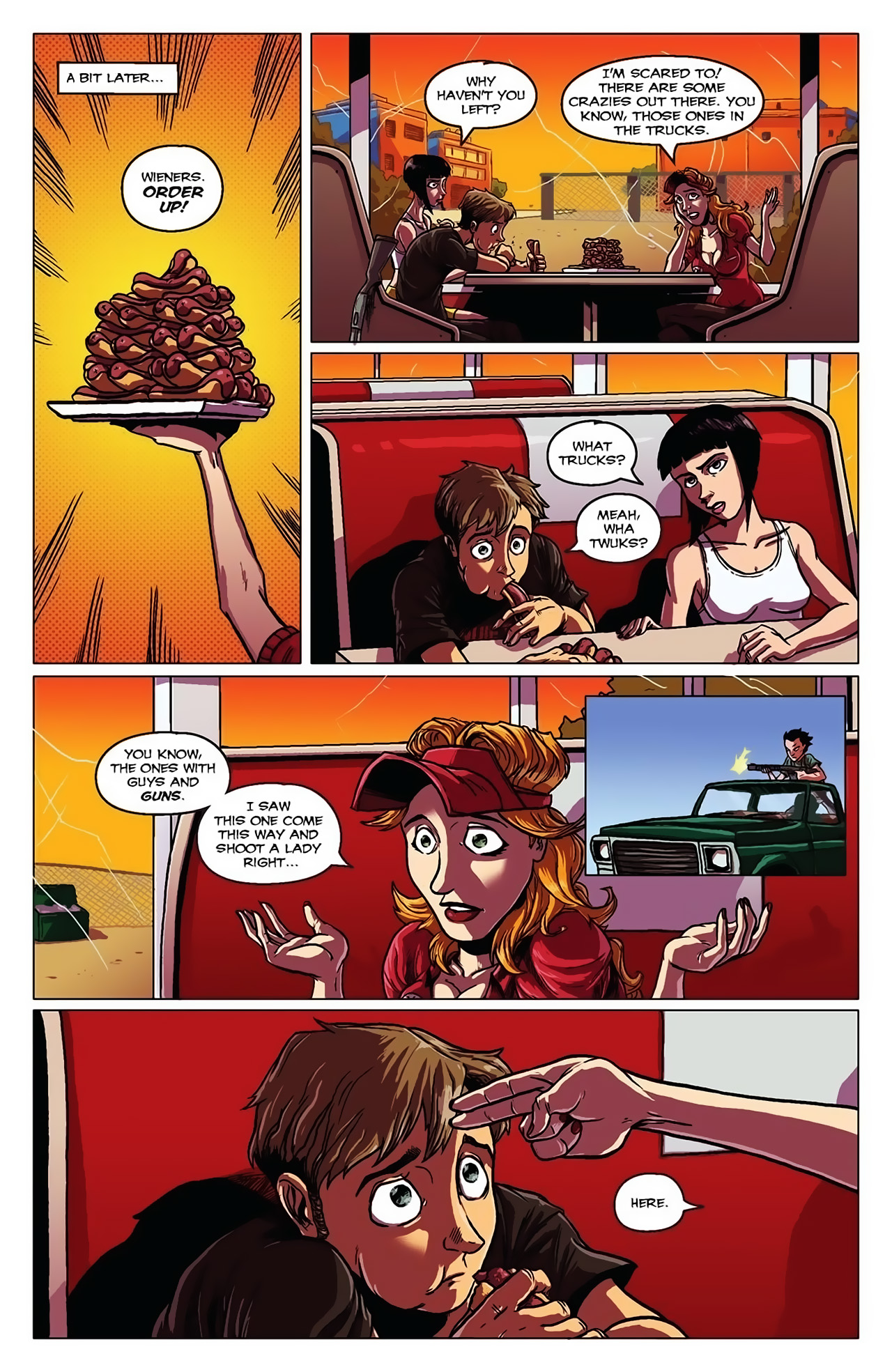 Read online Alpha Girl comic -  Issue #4 - 6