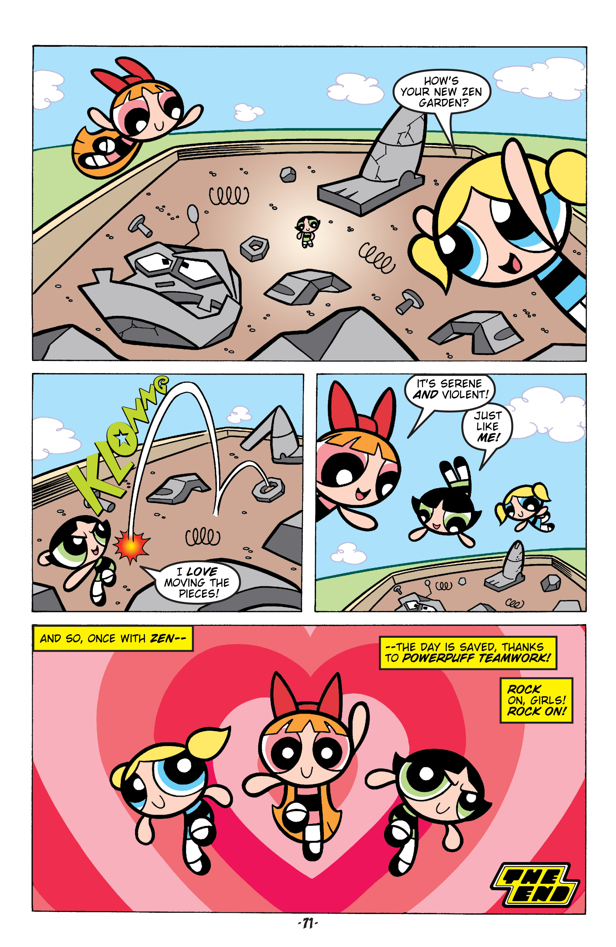 Read online Powerpuff Girls Classics comic -  Issue # TPb 4 - 72