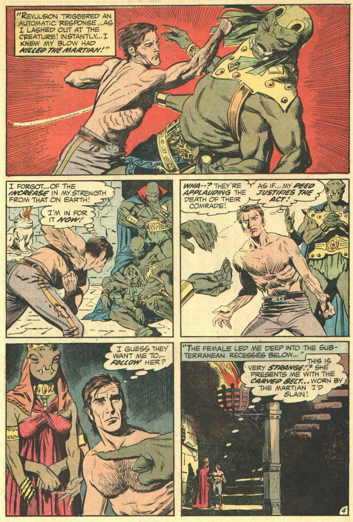 Read online Tarzan (1972) comic -  Issue #208 - 35