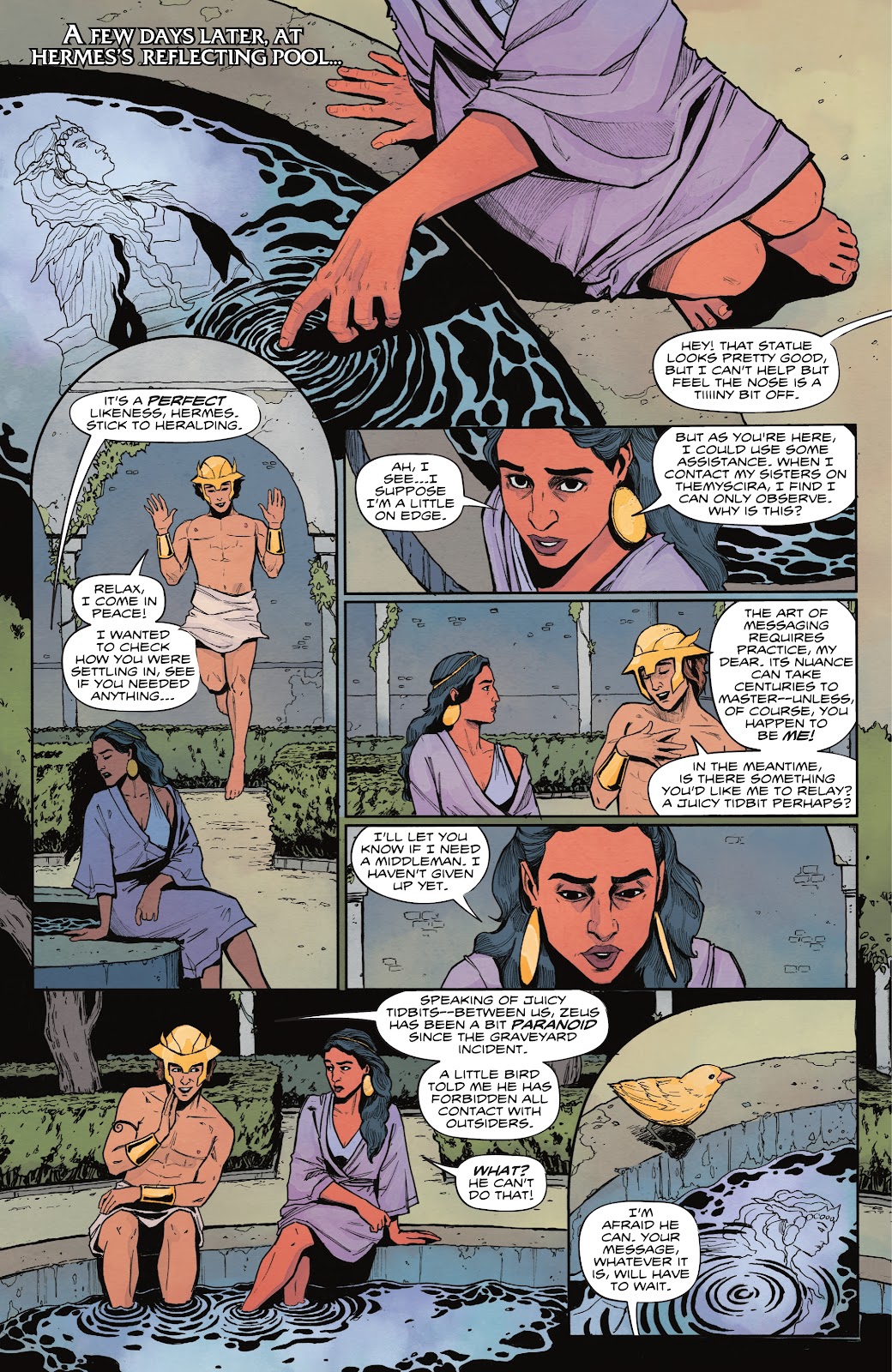 Olympus: Rebirth issue 1 - Page 15