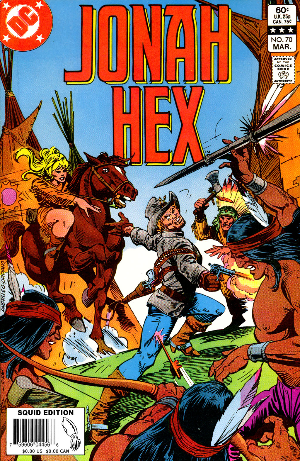 Read online Jonah Hex (1977) comic -  Issue #70 - 1