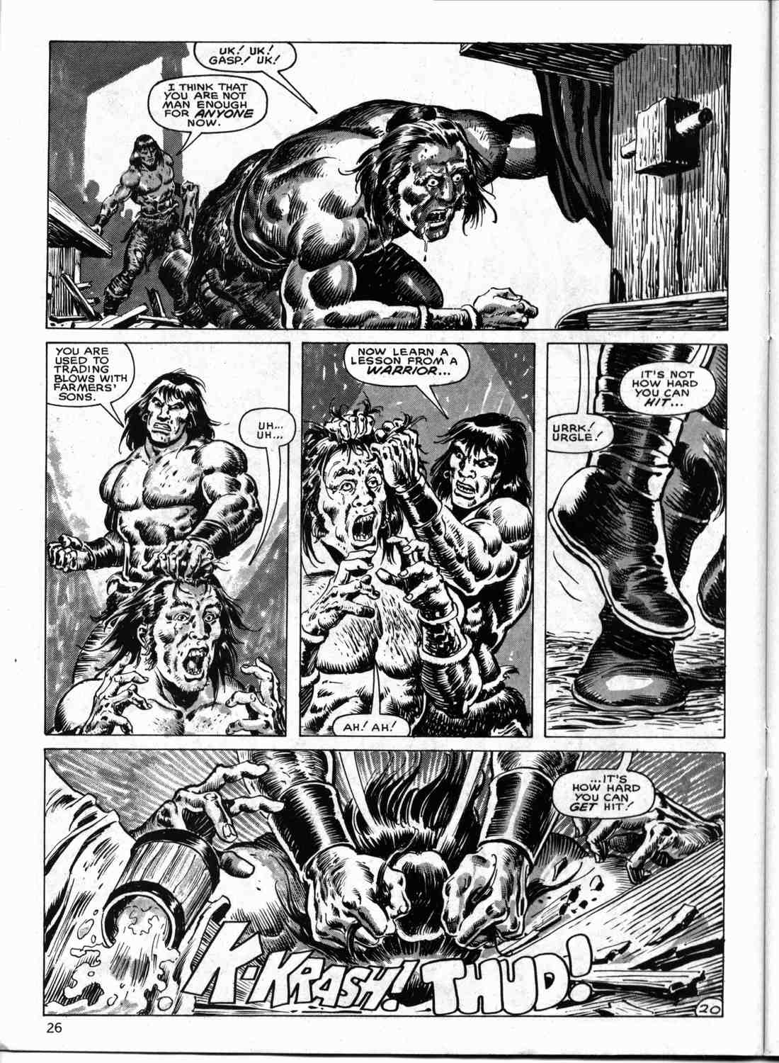 Read online The Savage Sword Of Conan comic -  Issue #133 - 25