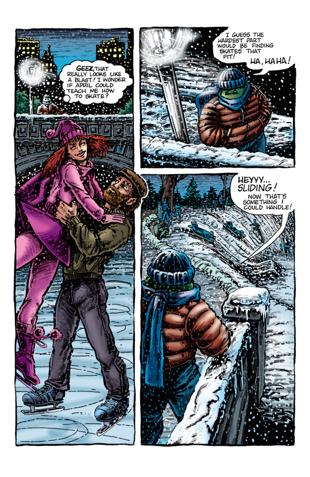 Read online Teenage Mutant Ninja Turtles Color Classics: Michaelangelo Micro-Series comic -  Issue # Full - 4