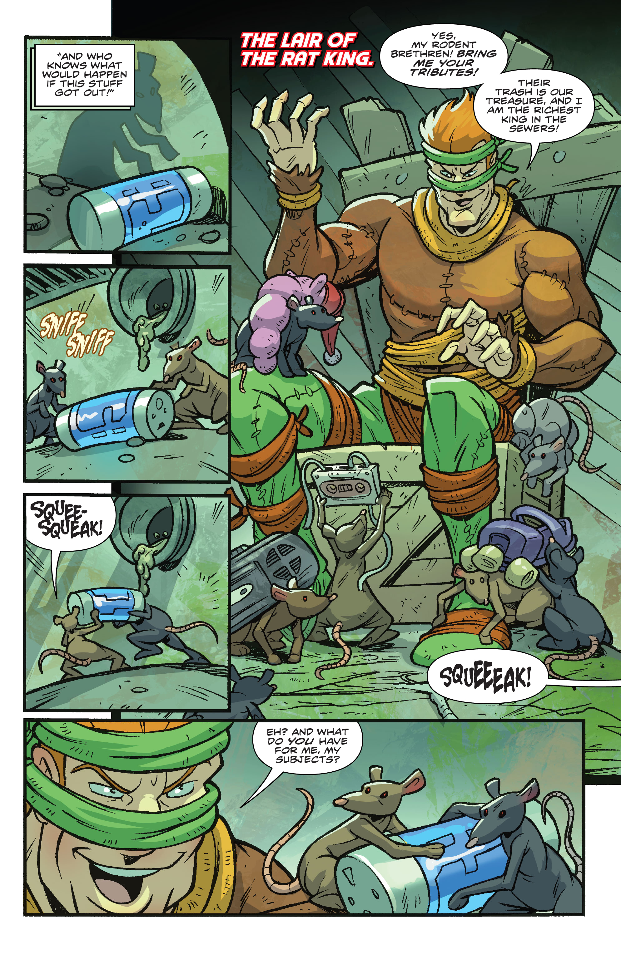 Read online Teenage Mutant Ninja Turtles: Saturday Morning Adventures Continued comic -  Issue #1 - 4