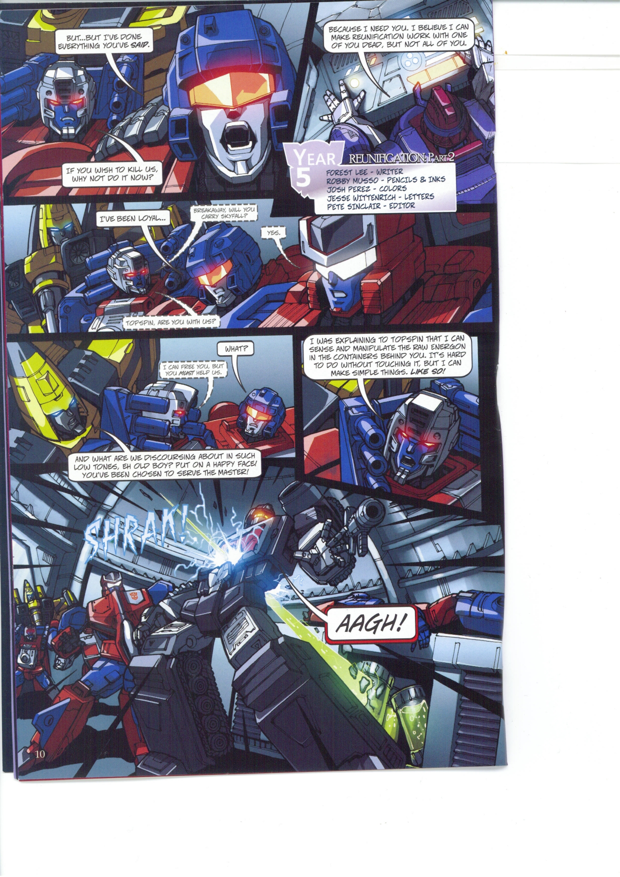 Read online Transformers: Collectors' Club comic -  Issue #26 - 10