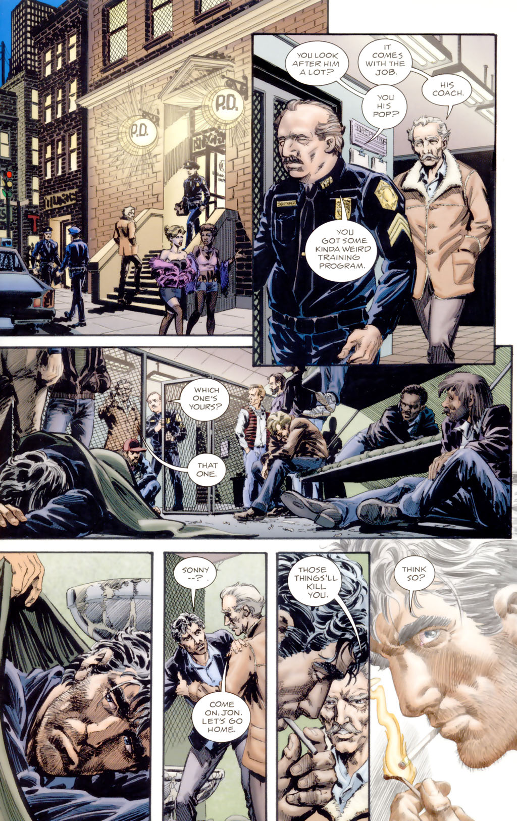 Read online Jon Sable, Freelance: Bloodtrail comic -  Issue #1 - 14