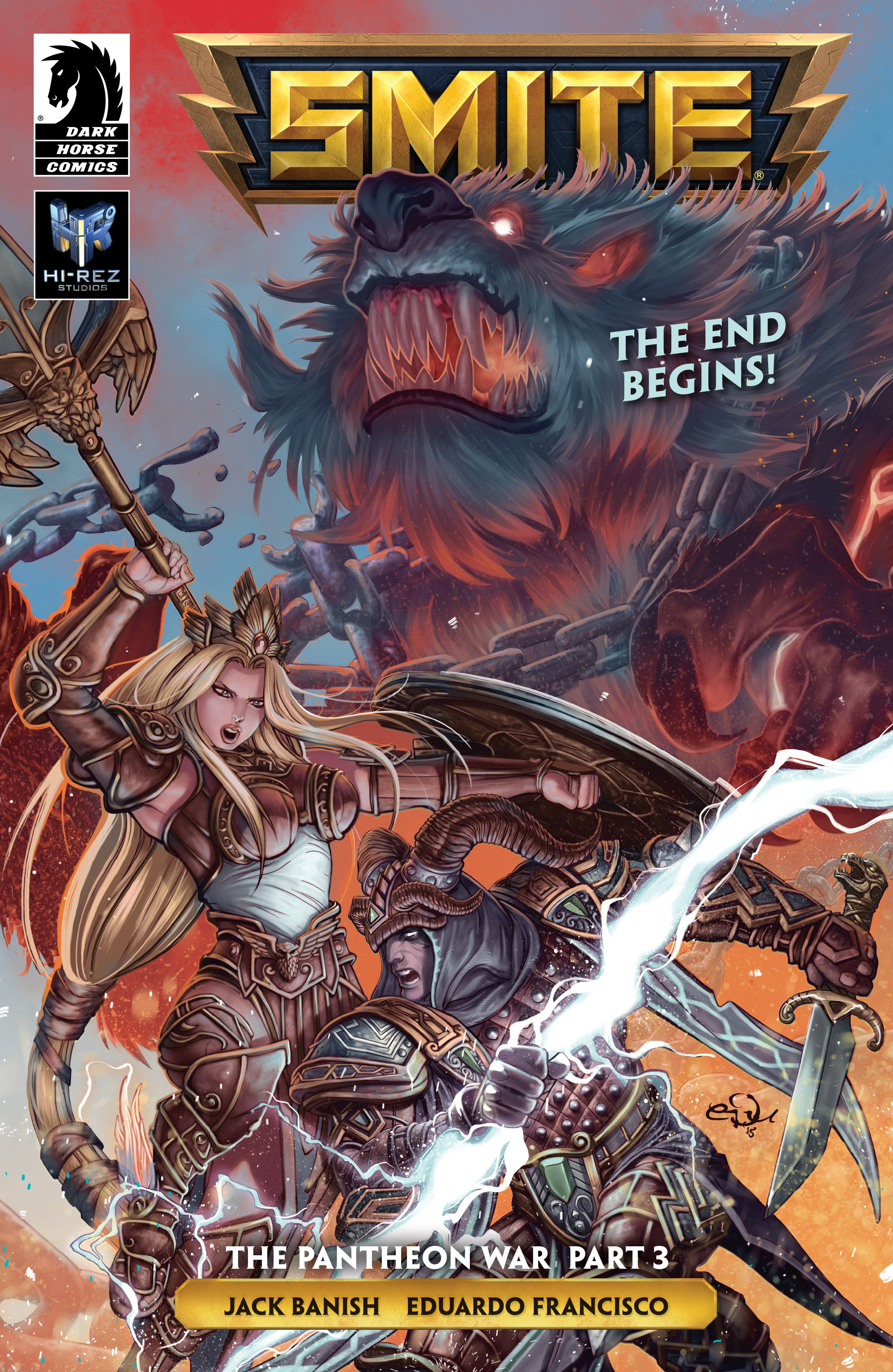 Read online SMITE: The Pantheon War comic -  Issue #3 - 1
