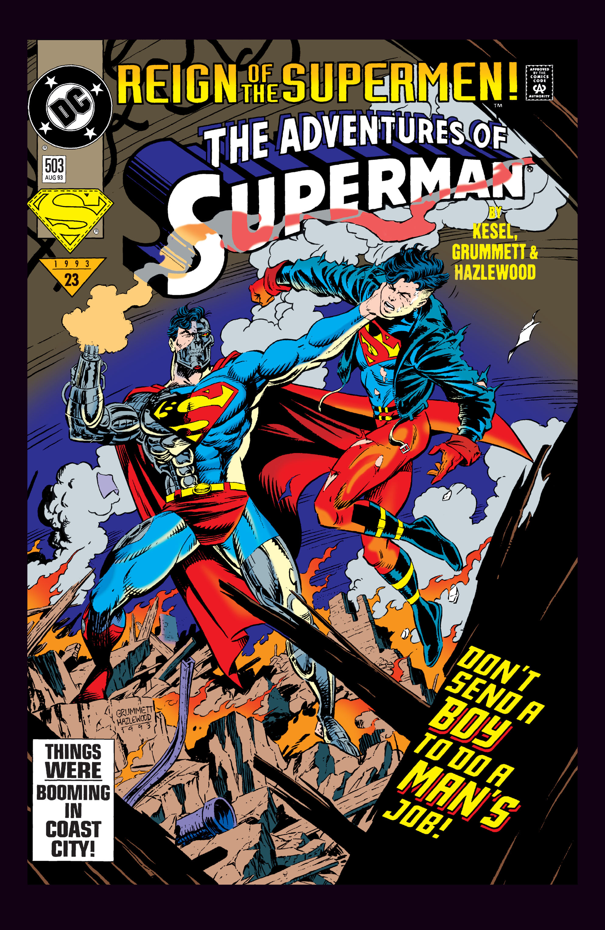 Read online Superman: The Death and Return of Superman Omnibus comic -  Issue # TPB (Part 10) - 82