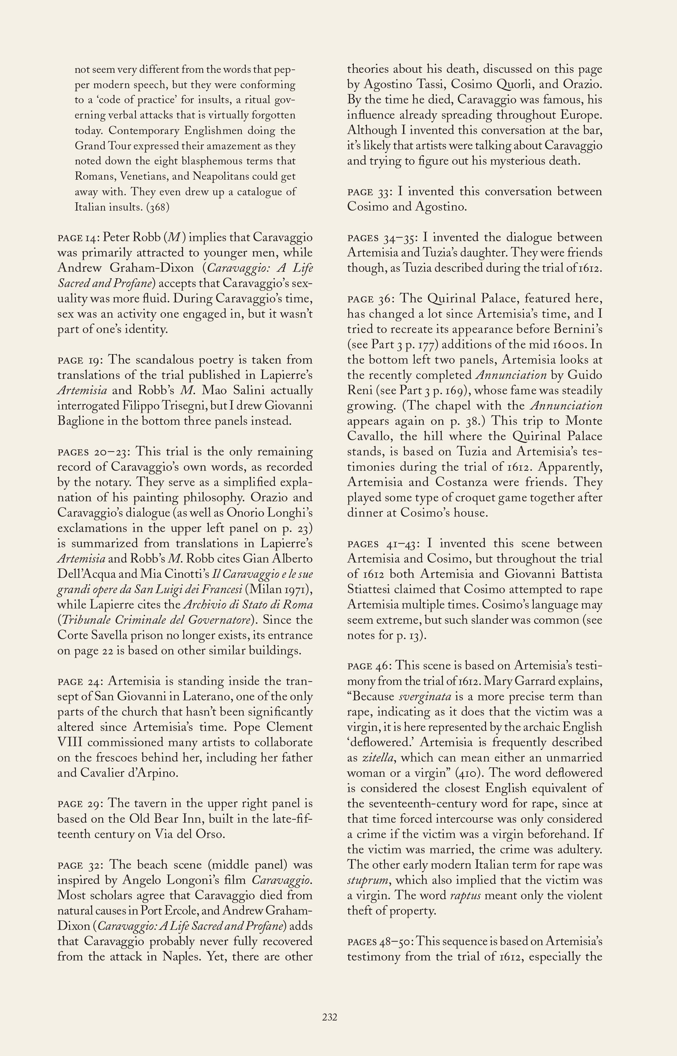 Read online I Know What I Am: The Life and Times of Artemisia Gentileschi comic -  Issue # TPB (Part 3) - 38