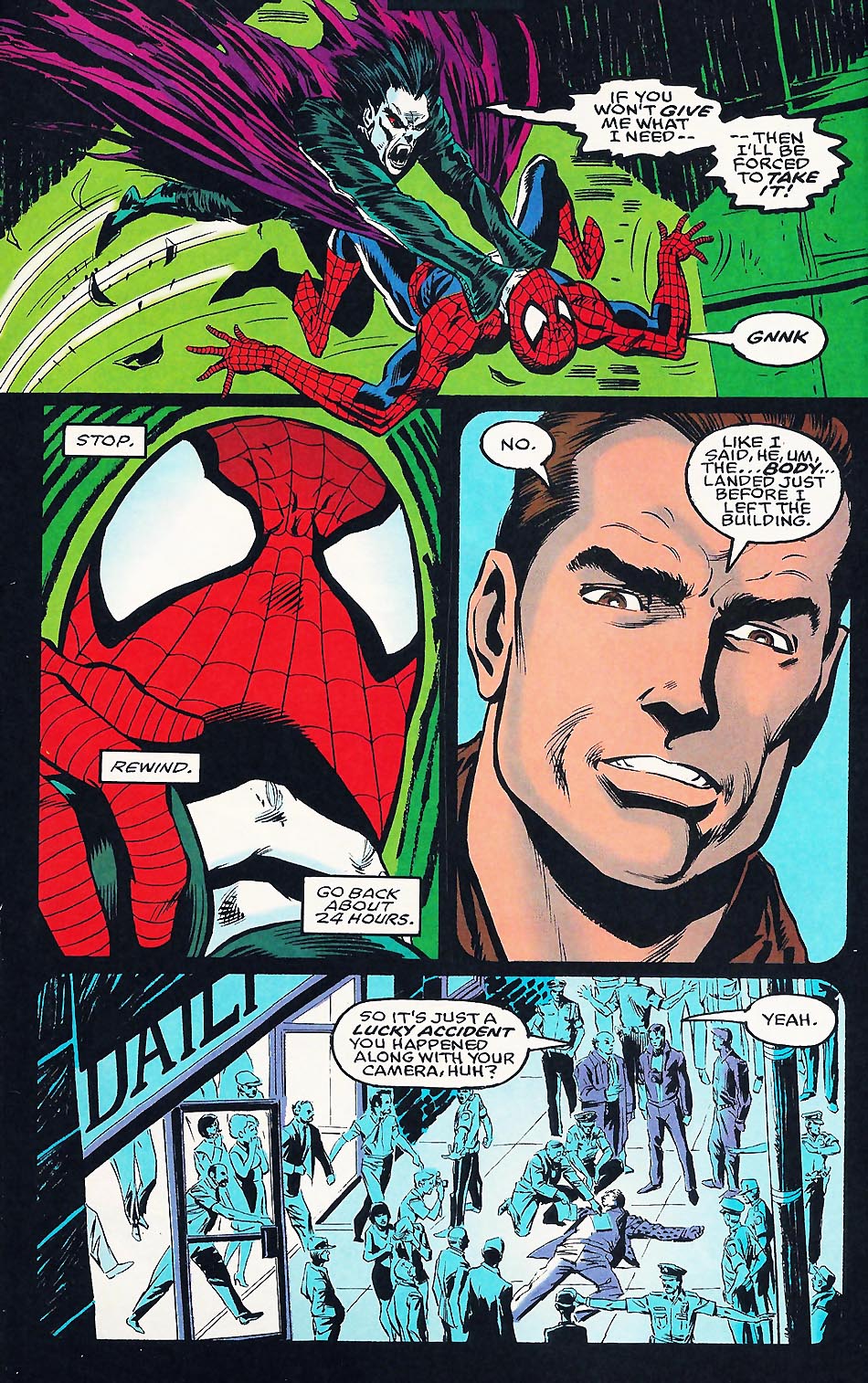 Read online Morbius: The Living Vampire (1992) comic -  Issue #3 - 11