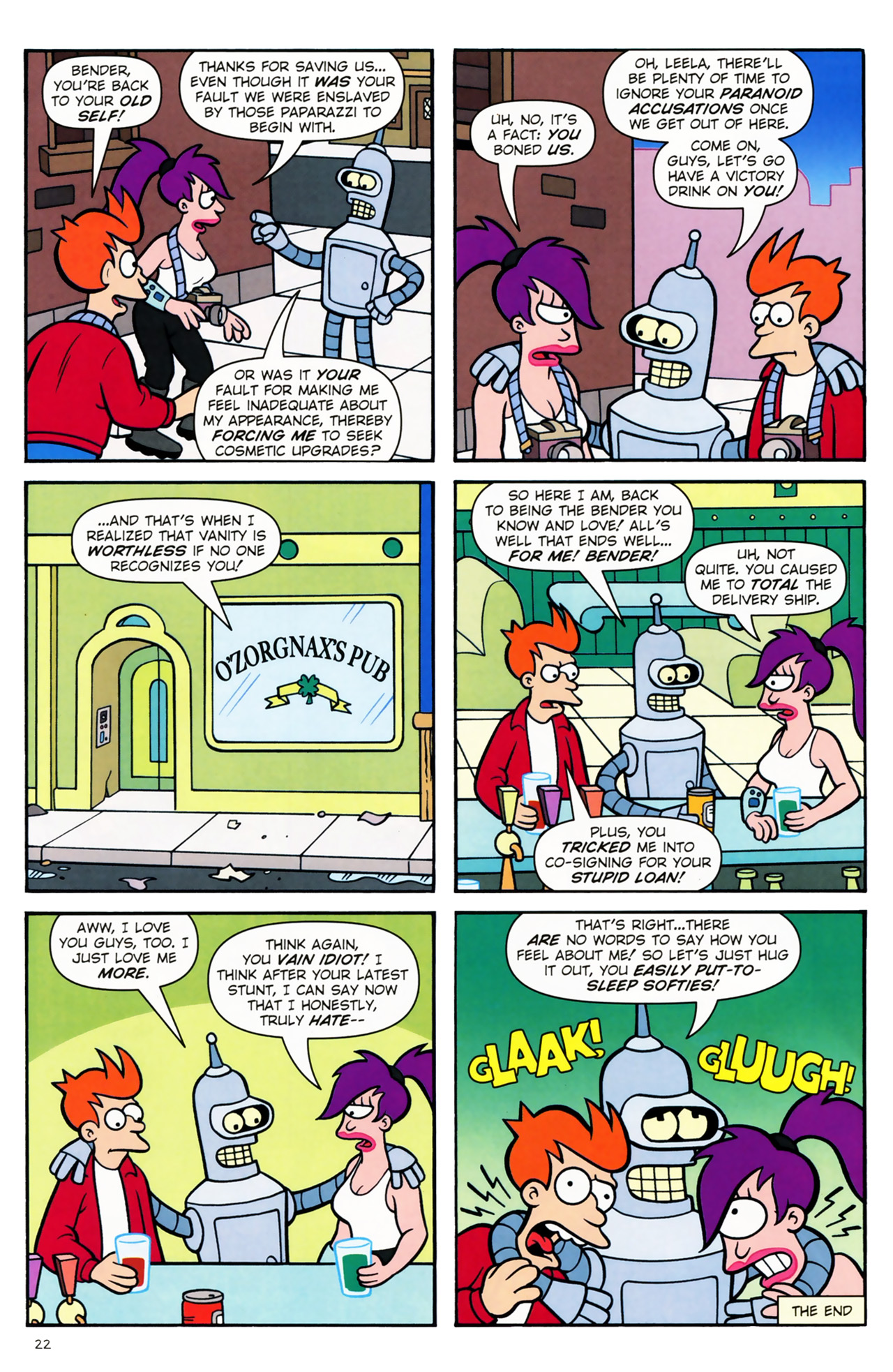 Read online Futurama Comics comic -  Issue #52 - 21