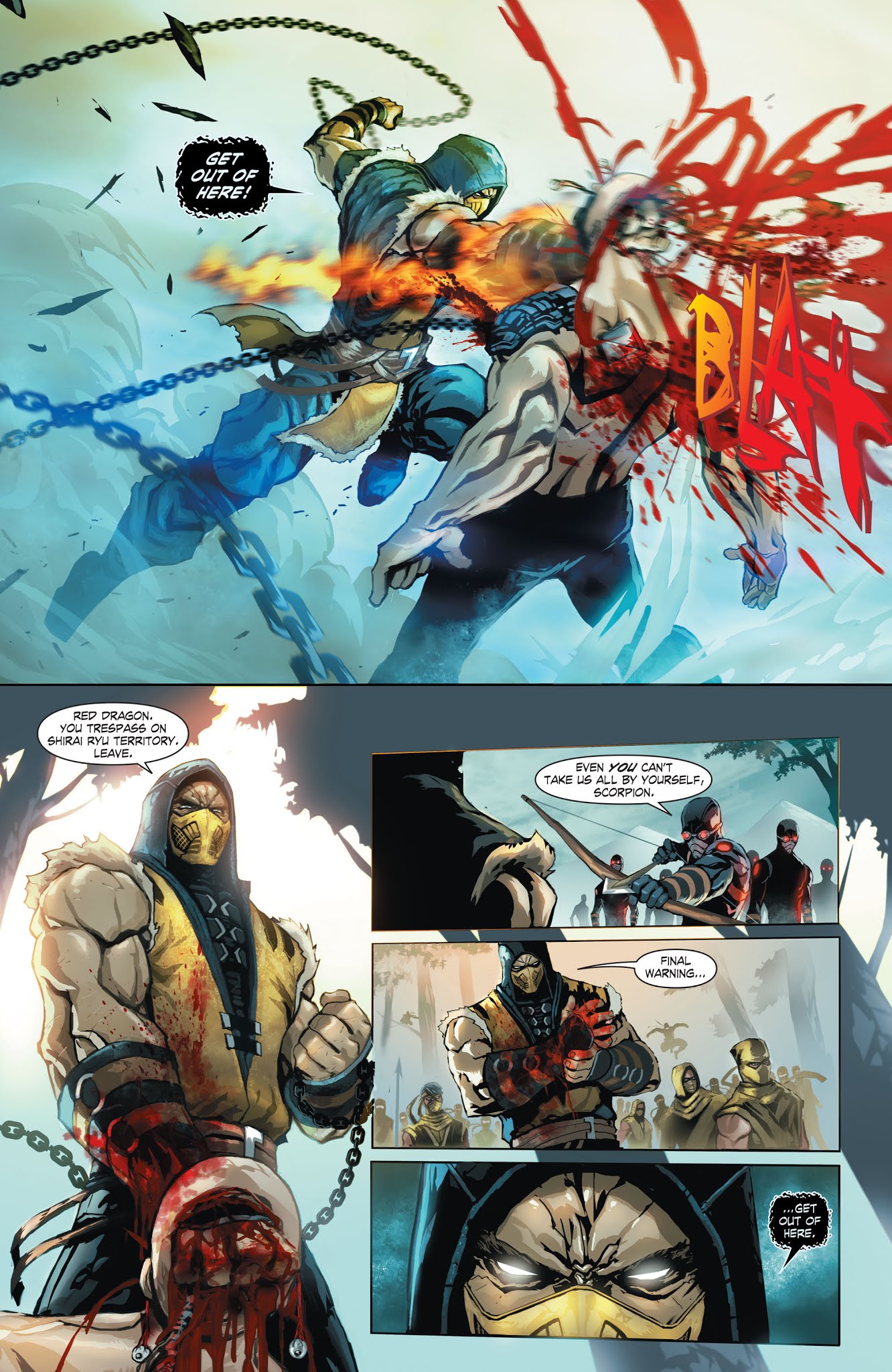 Read online Mortal Kombat X [I] comic -  Issue # _TPB 1 - 9