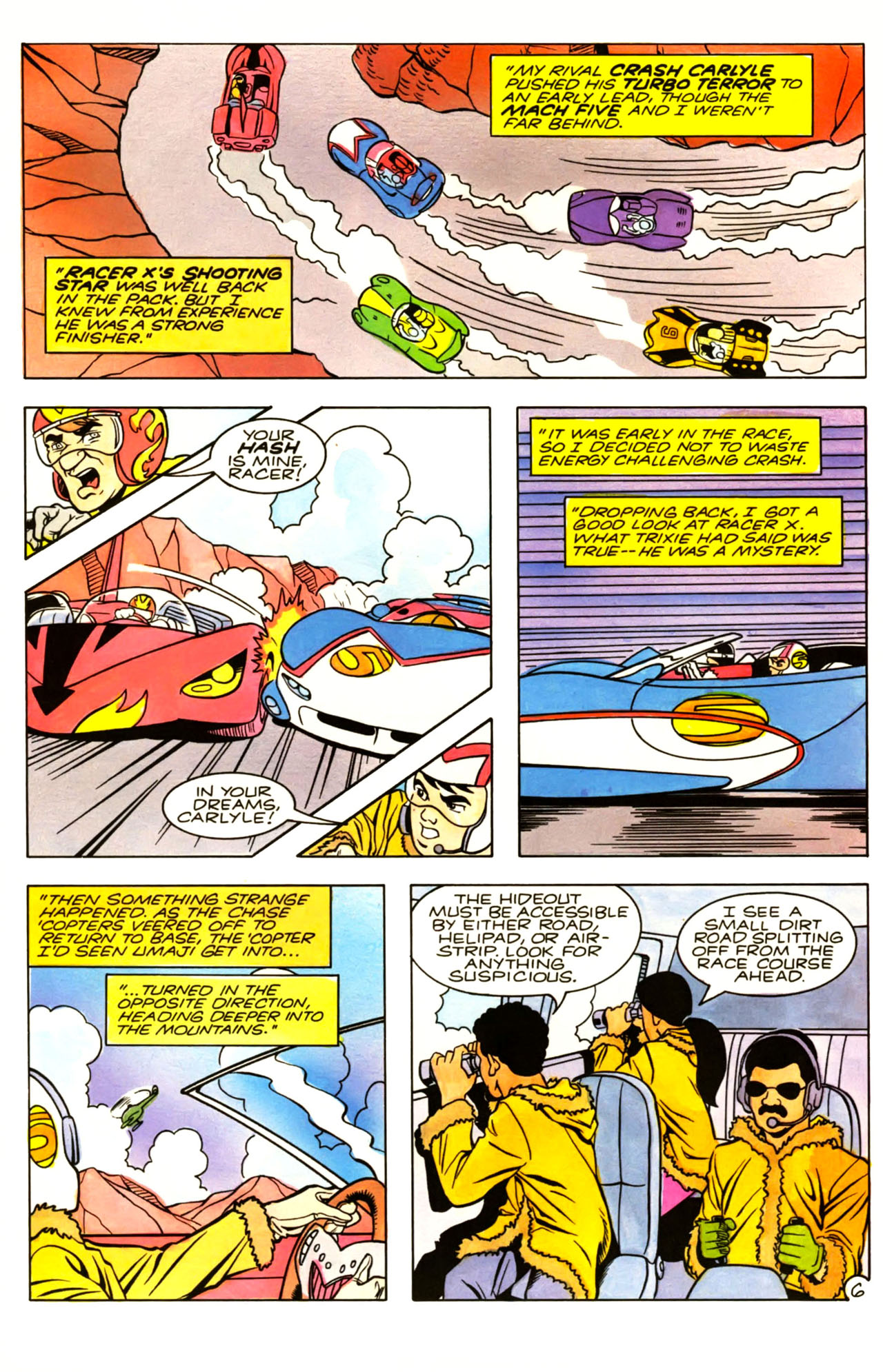 Read online The New Adventures of Speed Racer comic -  Issue #5 - 8