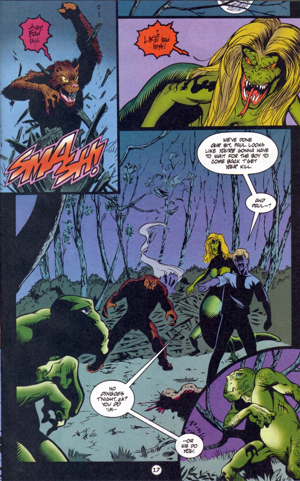 Read online Primal Force comic -  Issue #5 - 17