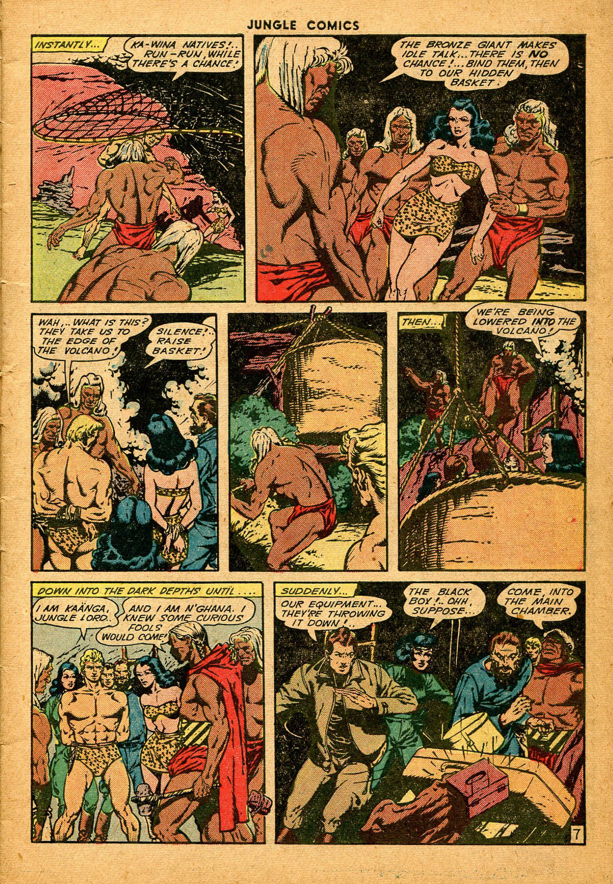 Read online Jungle Comics comic -  Issue #57 - 9