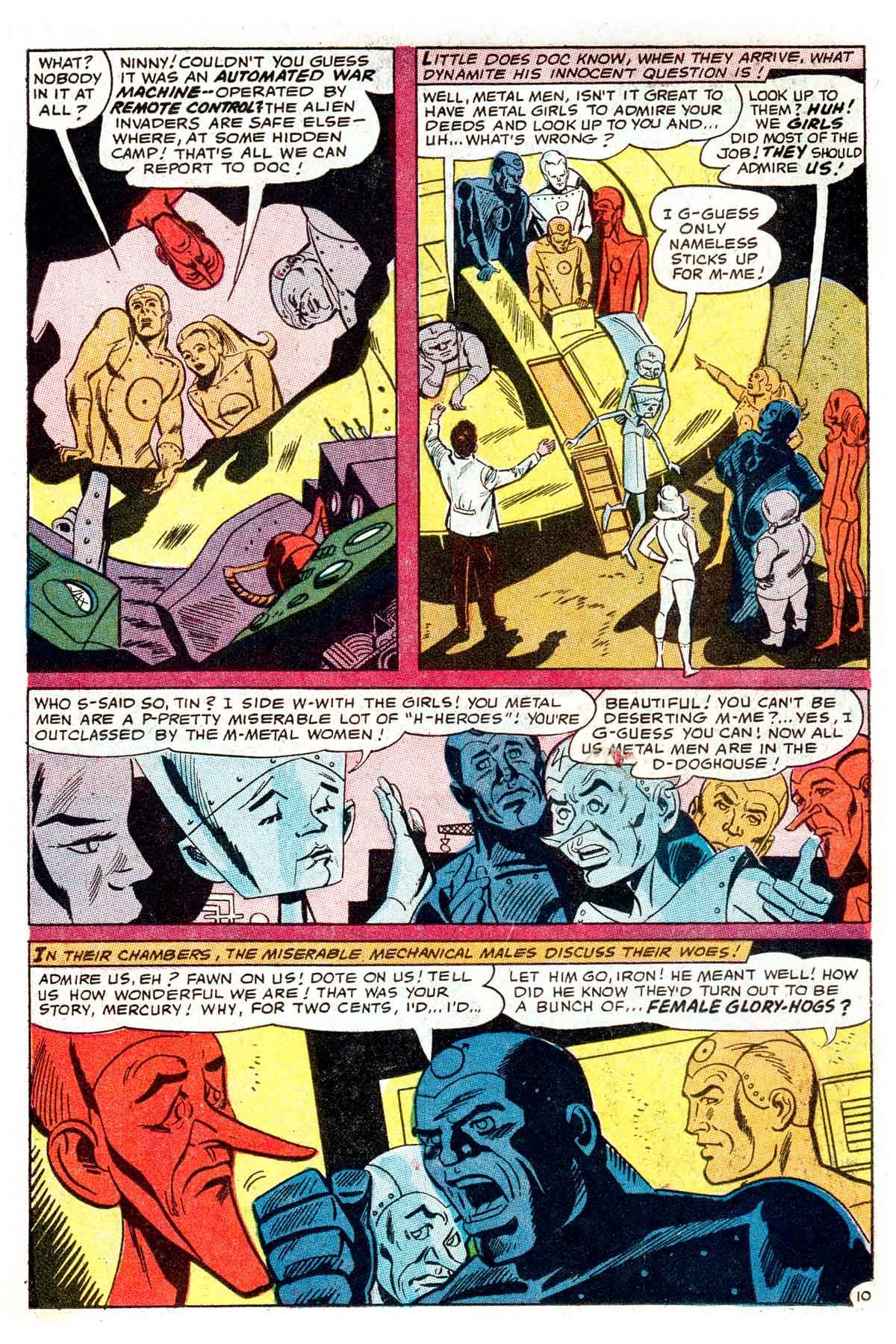 Read online Metal Men (1963) comic -  Issue #32 - 14