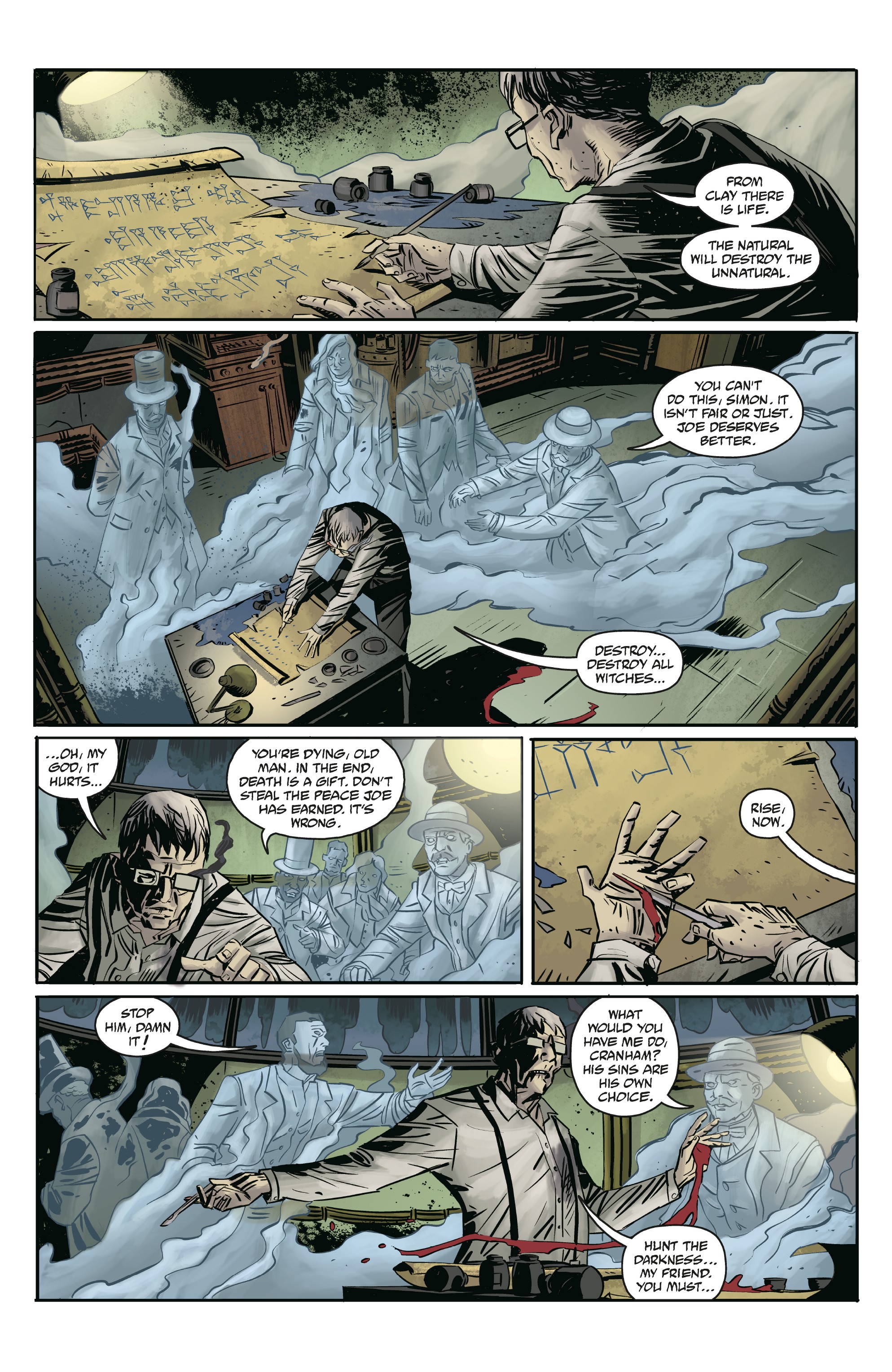 Read online Joe Golem: Occult Detective--The Conjurors comic -  Issue #2 - 3