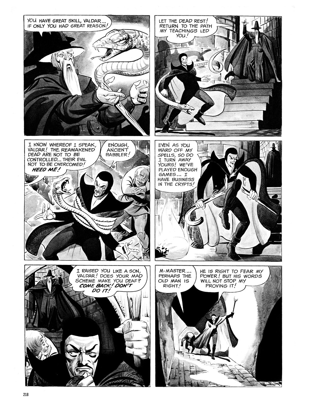 Read online Eerie Archives comic -  Issue # TPB 1 - 219