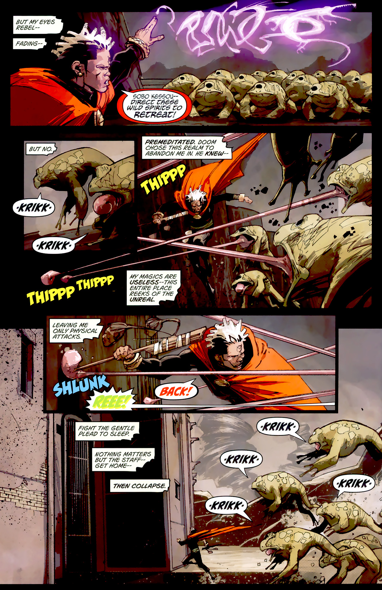 Read online Doctor Voodoo: Avenger of the Supernatural comic -  Issue #2 - 5