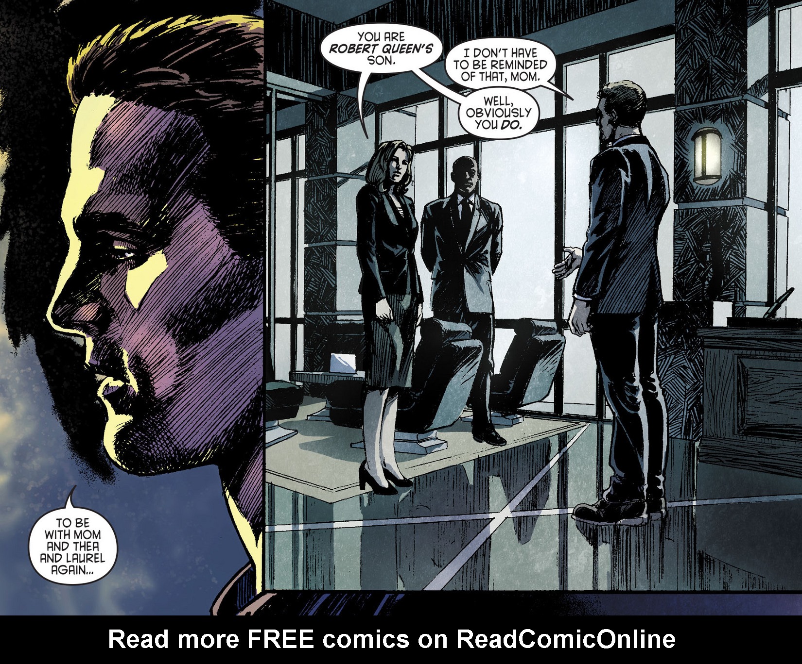 Read online Arrow [II] comic -  Issue #1 - 13