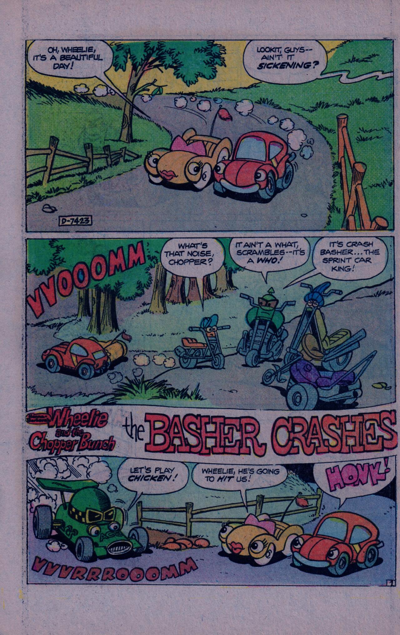Read online Wheelie and the Chopper Bunch comic -  Issue #7 - 10