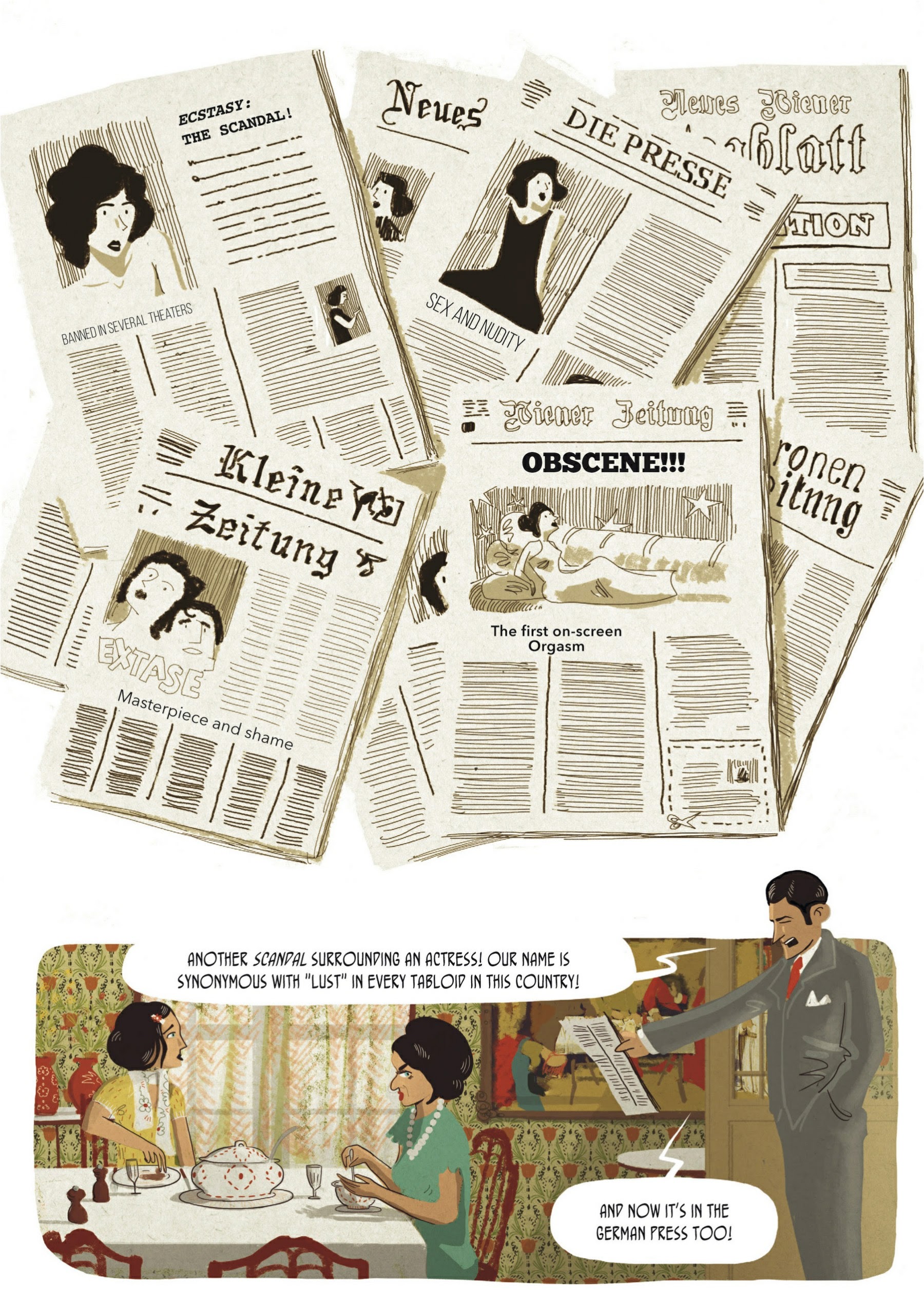 Read online Hedy Lamarr: An Incredible Life comic -  Issue # TPB (Part 1) - 36