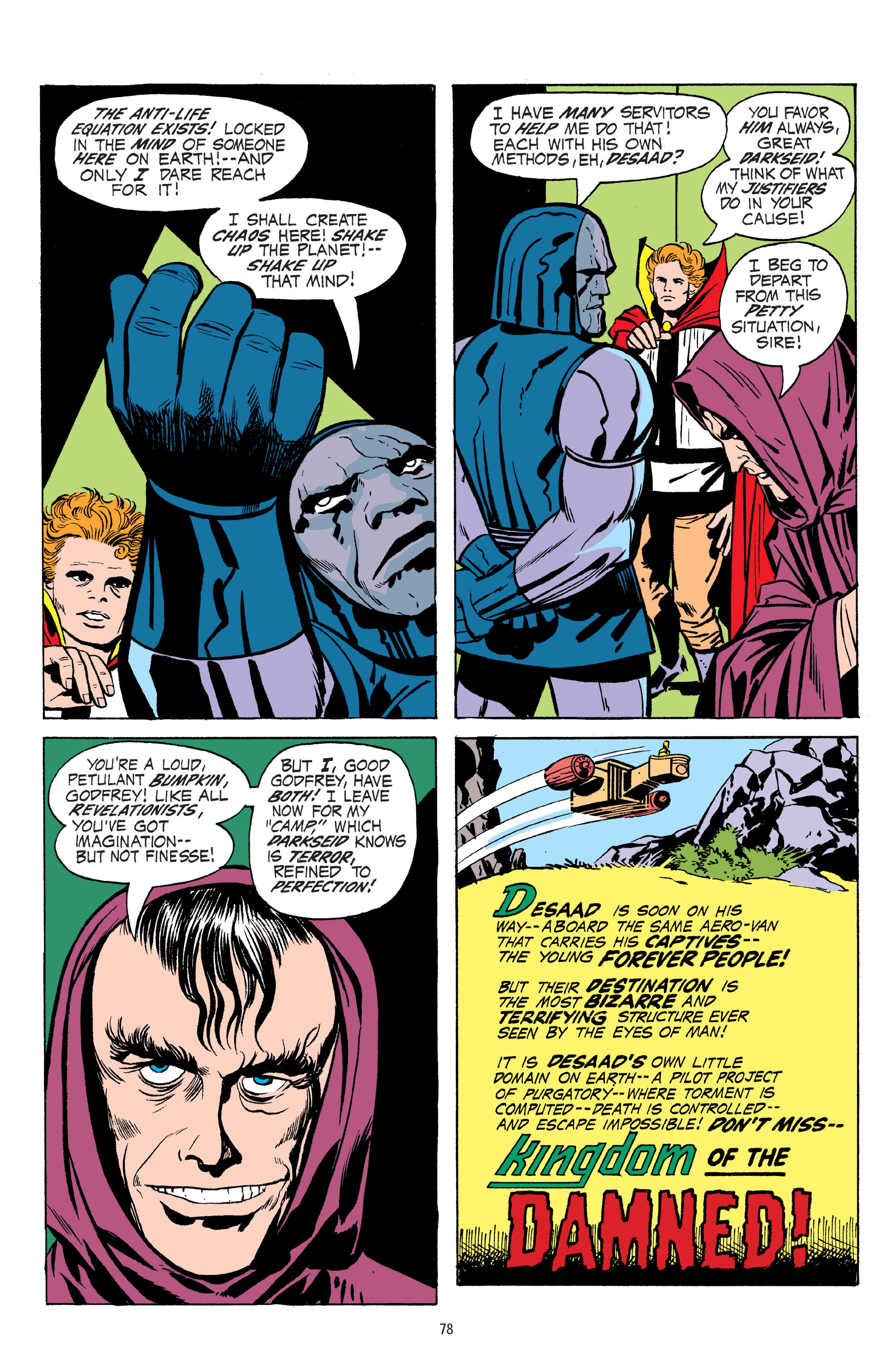 Read online The Forever People comic -  Issue # _TPB  by Jack Kirby (Part 1) - 77