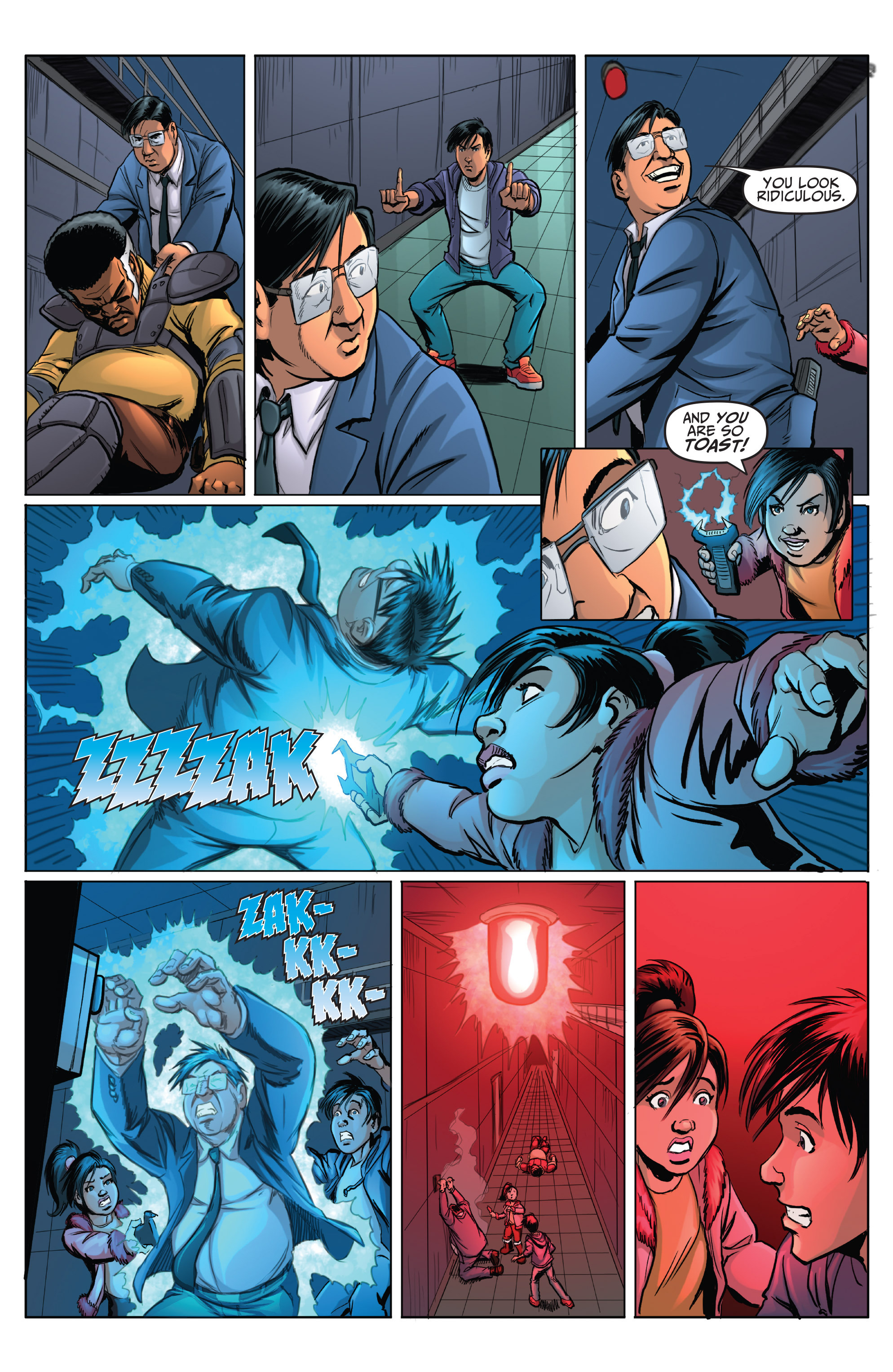 Read online Bruce Lee: The Dragon Rises comic -  Issue #1 - 37