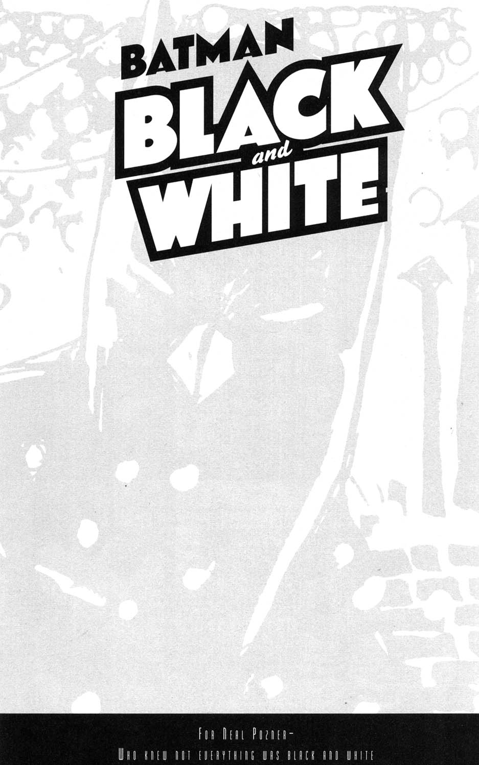 Read online Batman Black and White comic -  Issue #3 - 3
