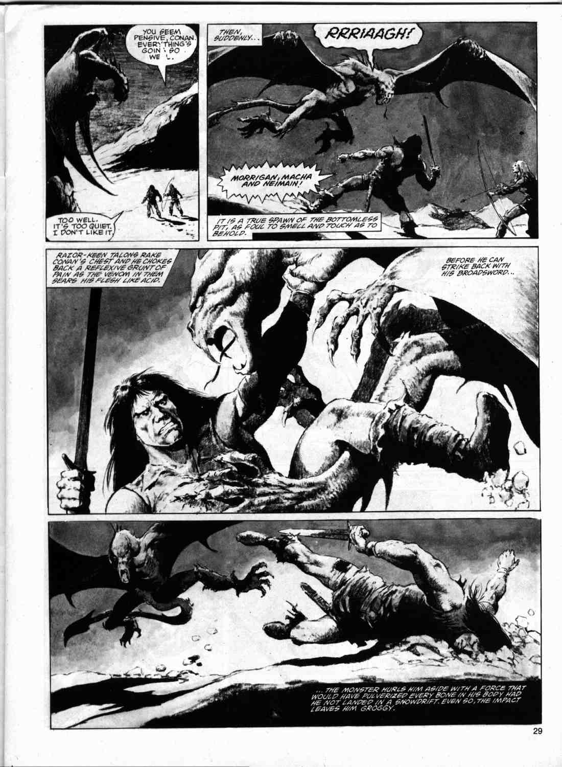 Read online The Savage Sword Of Conan comic -  Issue #74 - 28