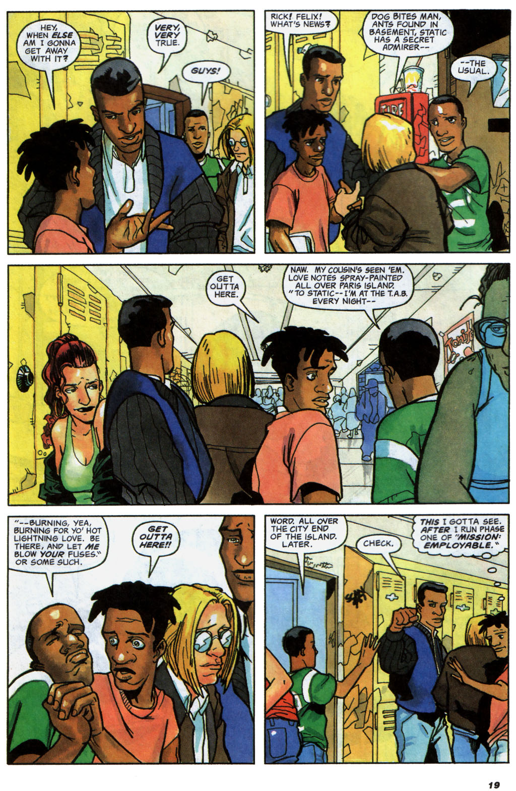 Read online Static comic -  Issue #10 - 15