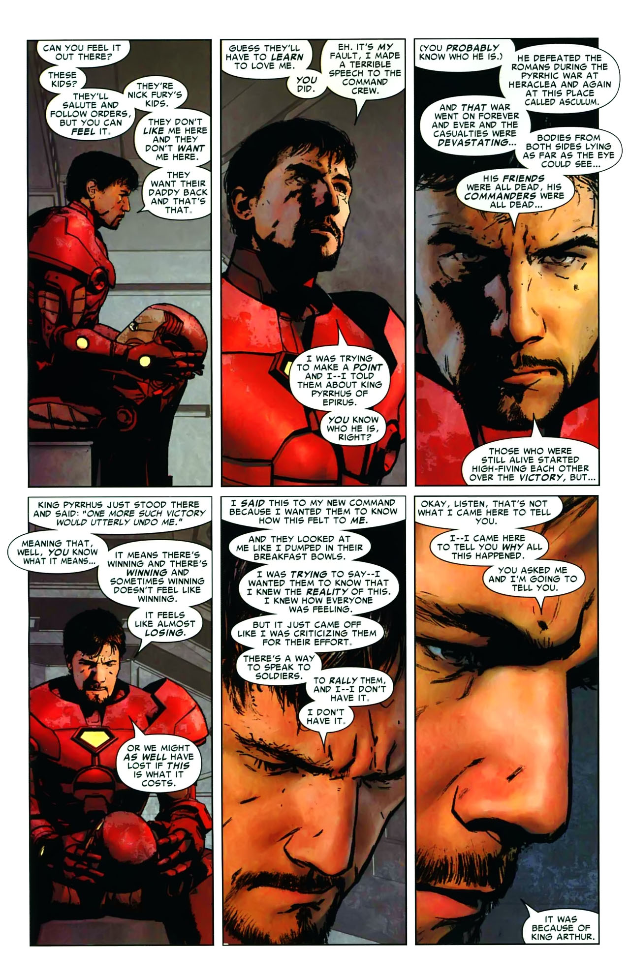 Read online Civil War: The Confession comic -  Issue # Full - 5