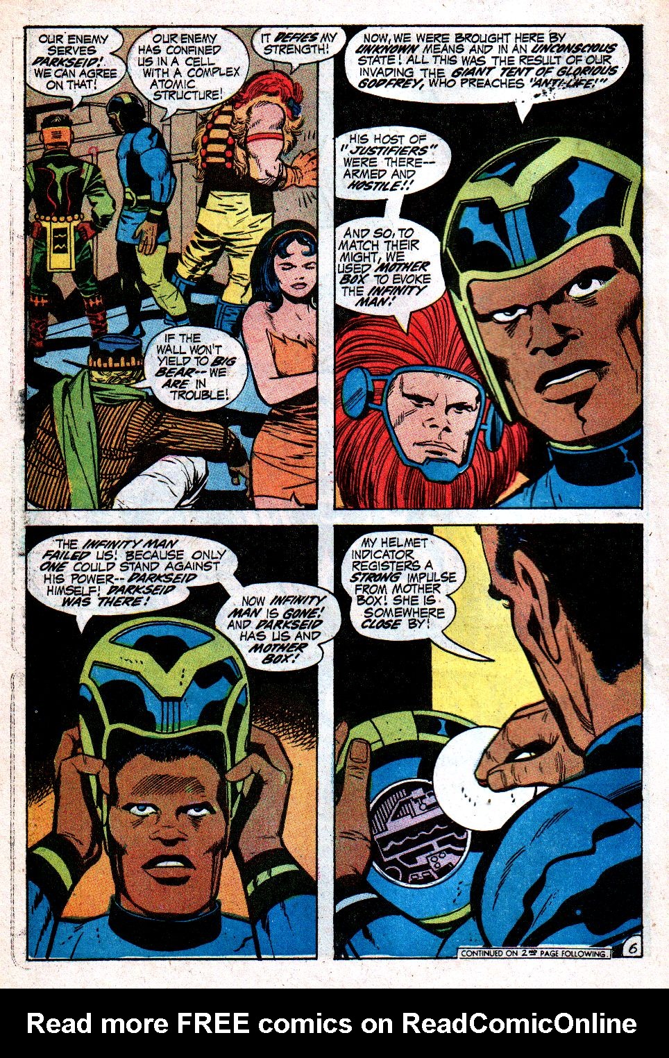 Read online Forever People (1971) comic -  Issue #4 - 7