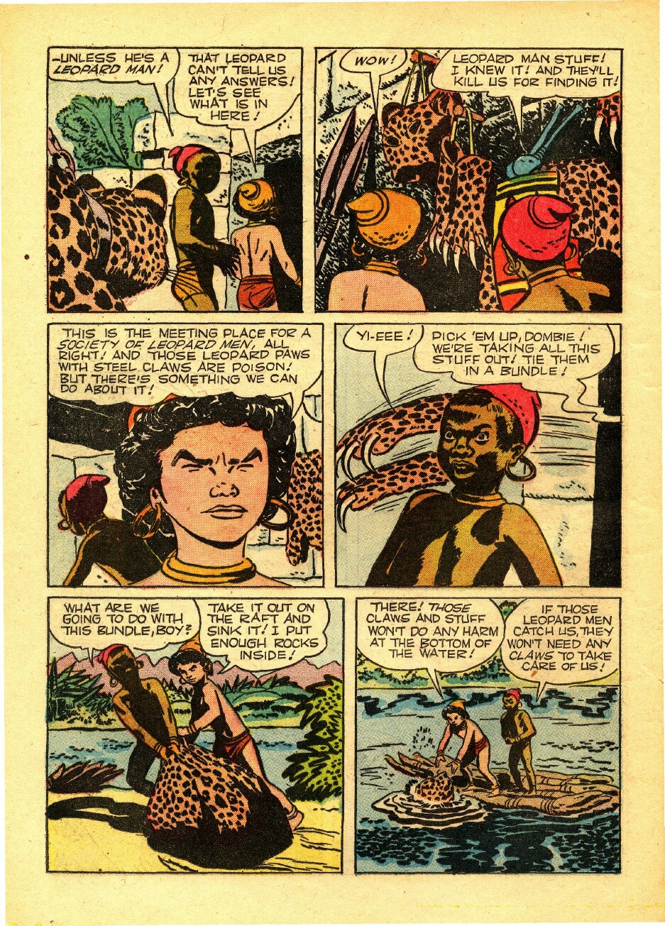 Read online Tarzan (1948) comic -  Issue #103 - 22