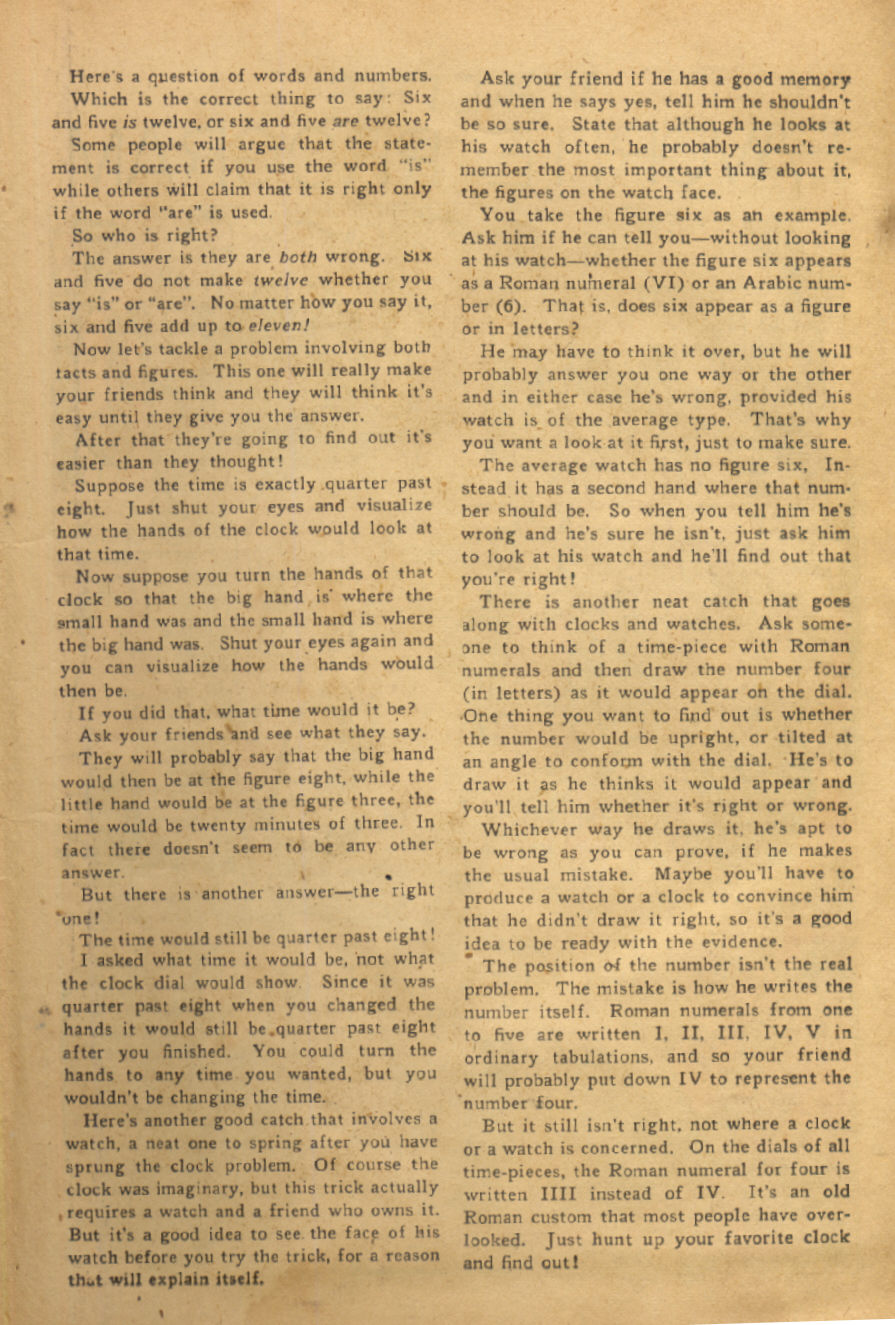 Read online Super-Magician Comics comic -  Issue #29 - 21