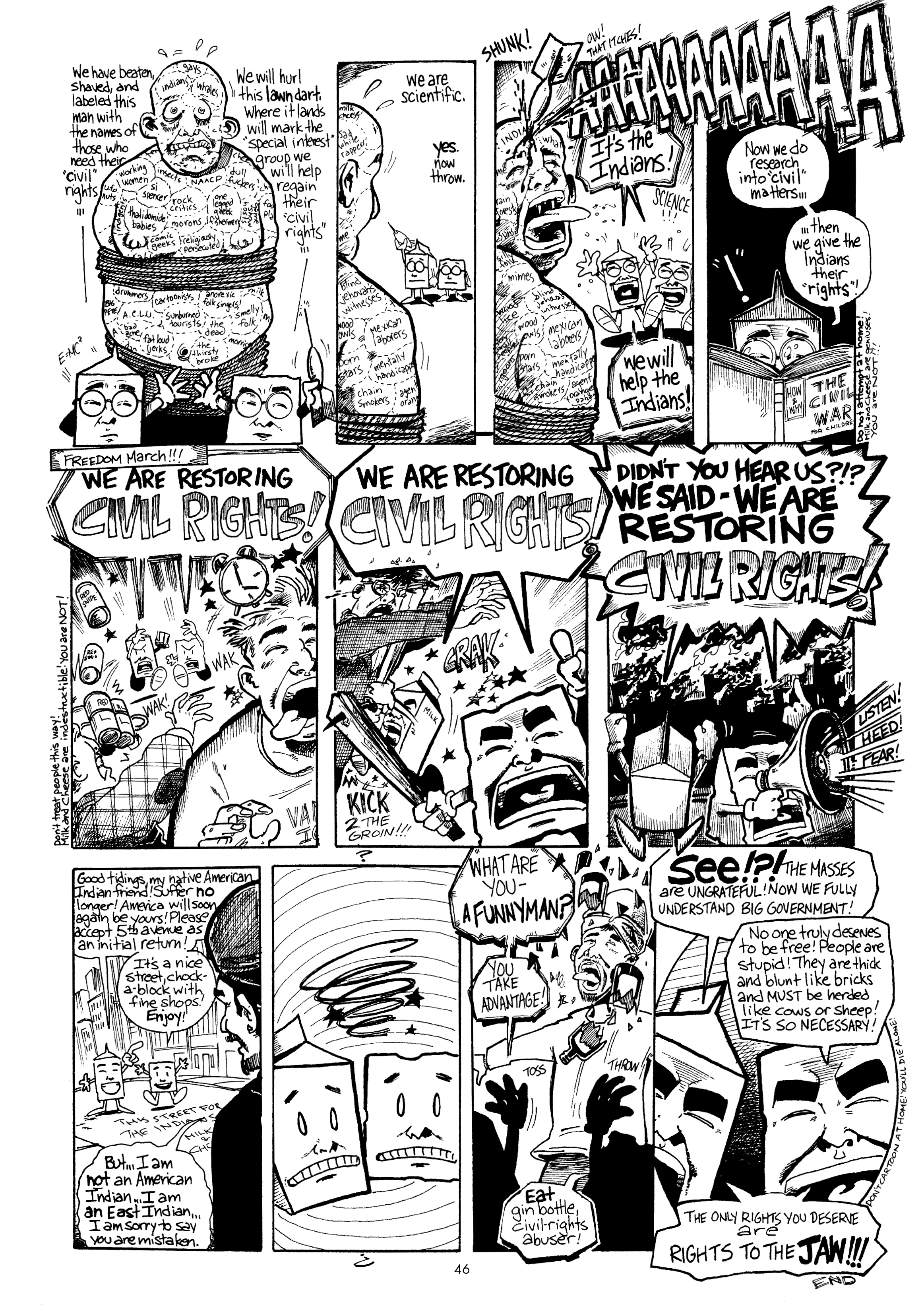 Read online Milk And Cheese: Dairy Products Gone Bad! comic -  Issue # Full - 48