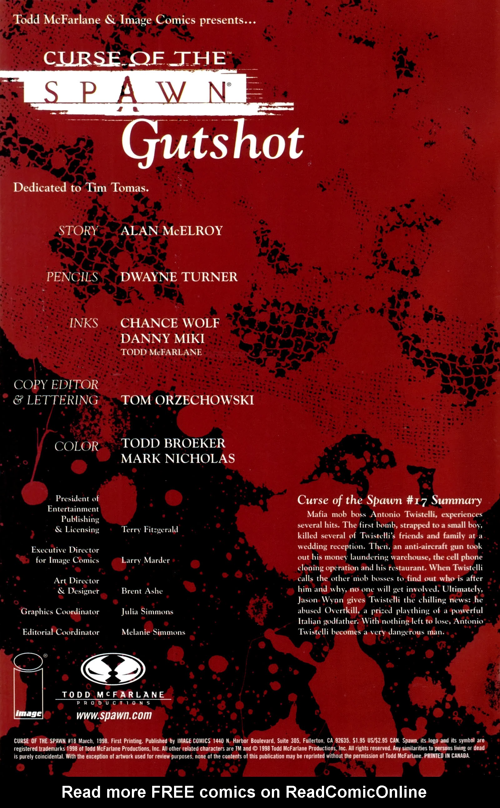 Read online Curse of the Spawn comic -  Issue #18 - 2