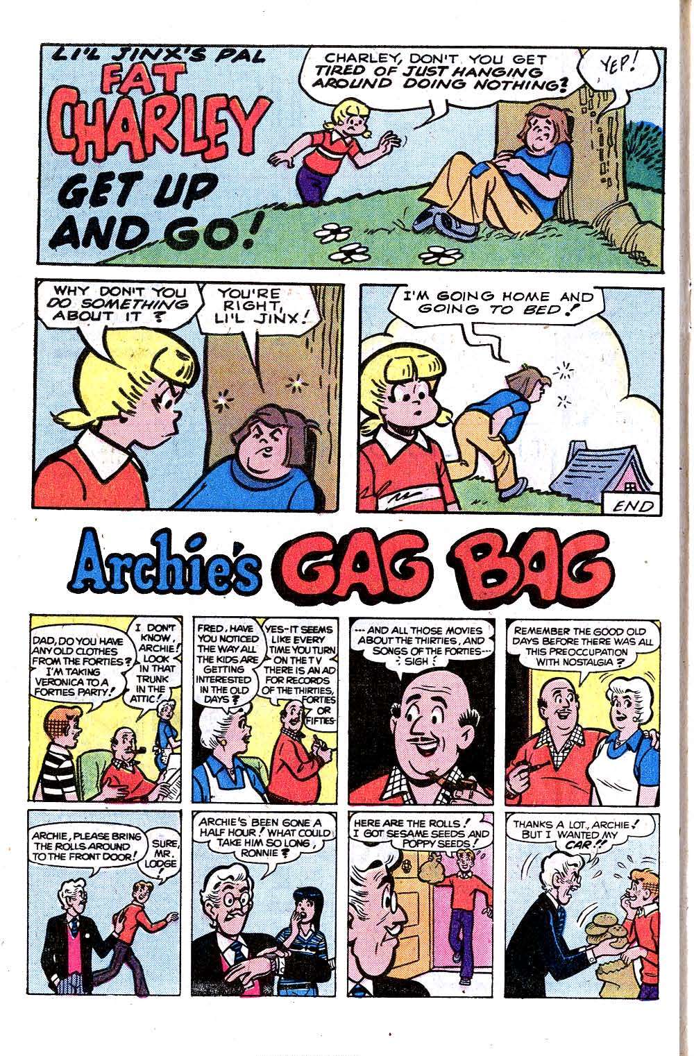 Read online Archie (1960) comic -  Issue #284 - 10