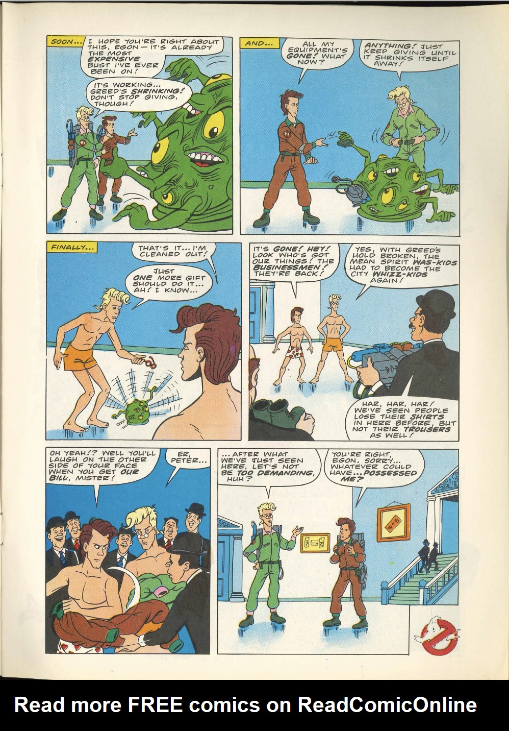 Read online The Real Ghostbusters comic -  Issue #188 - 11