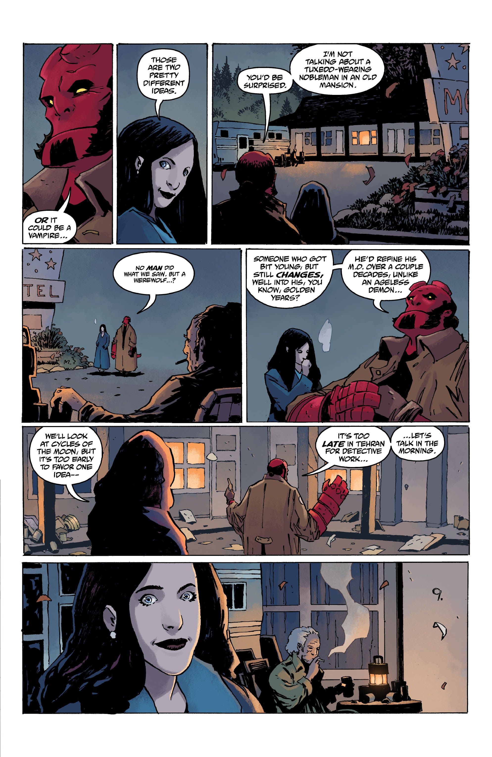 Read online Hellboy and the B.P.R.D.: The Beast of Vargu and Others comic -  Issue # TPB (Part 1) - 49