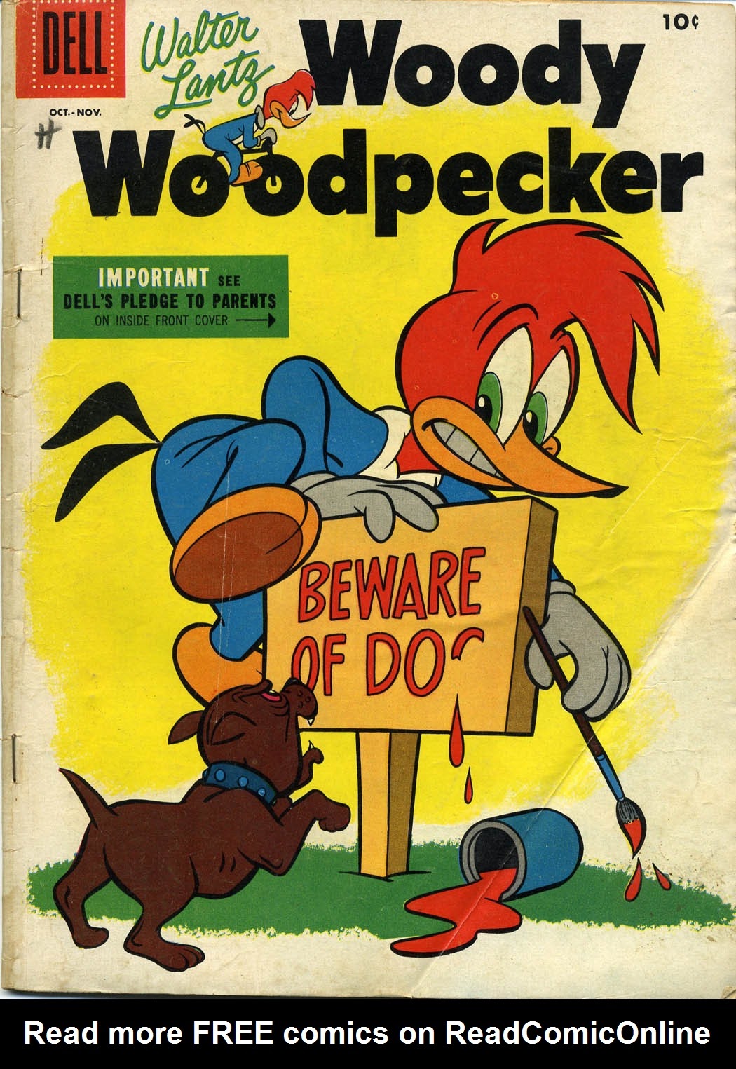 Read online Walter Lantz Woody Woodpecker (1952) comic -  Issue #33 - 1