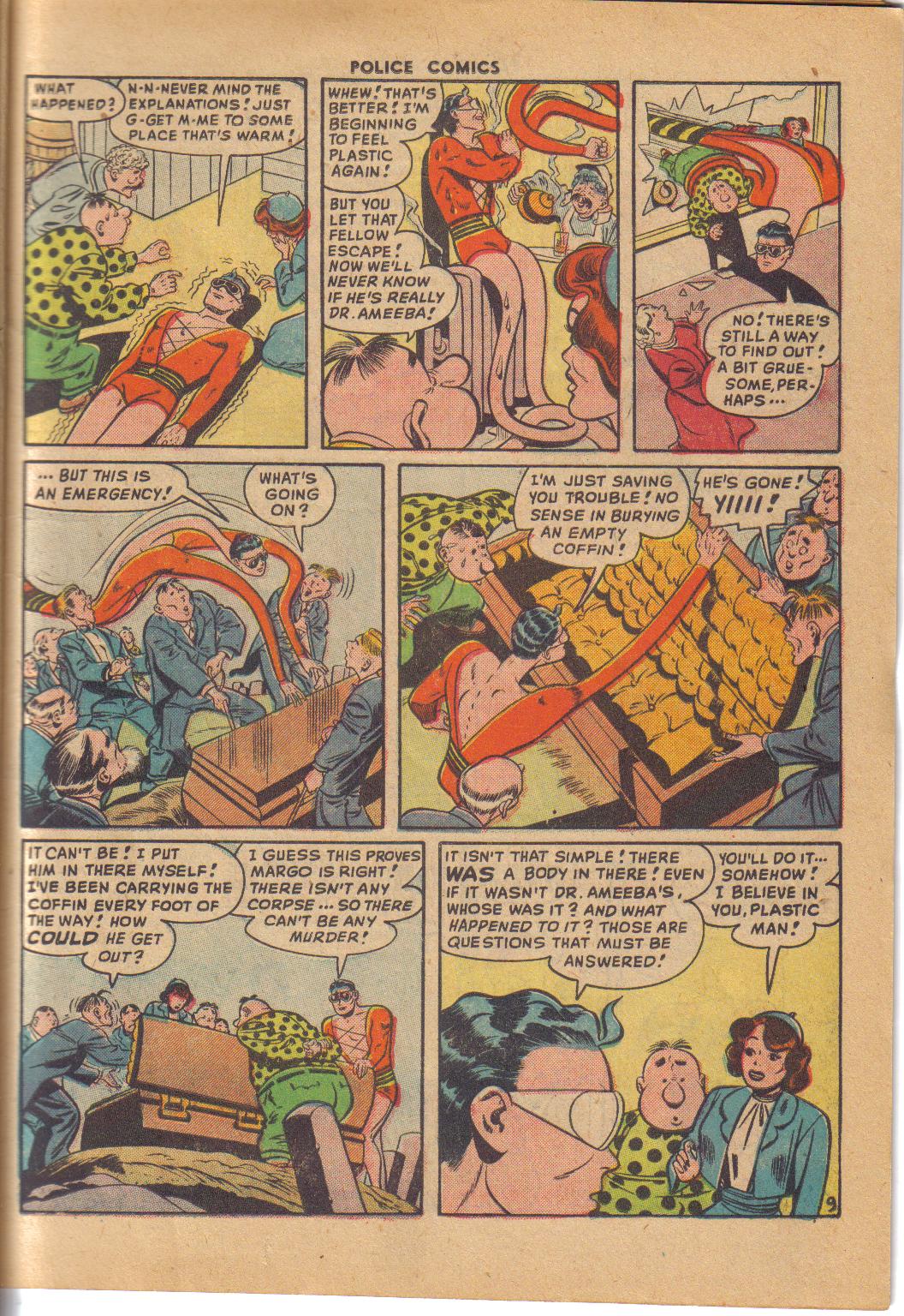 Read online Police Comics comic -  Issue #93 - 11