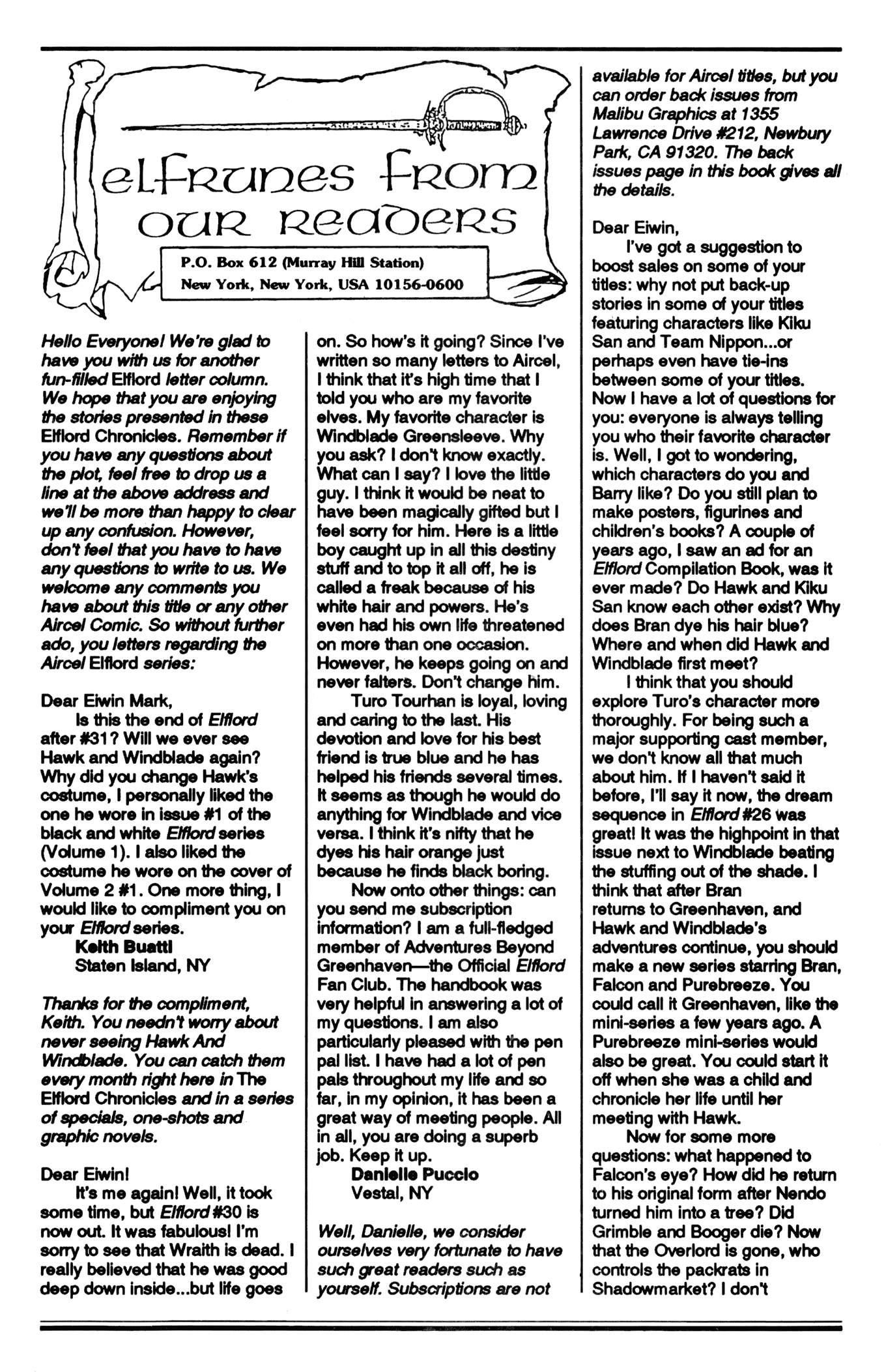 Read online Elflord Chronicles comic -  Issue #5 - 29