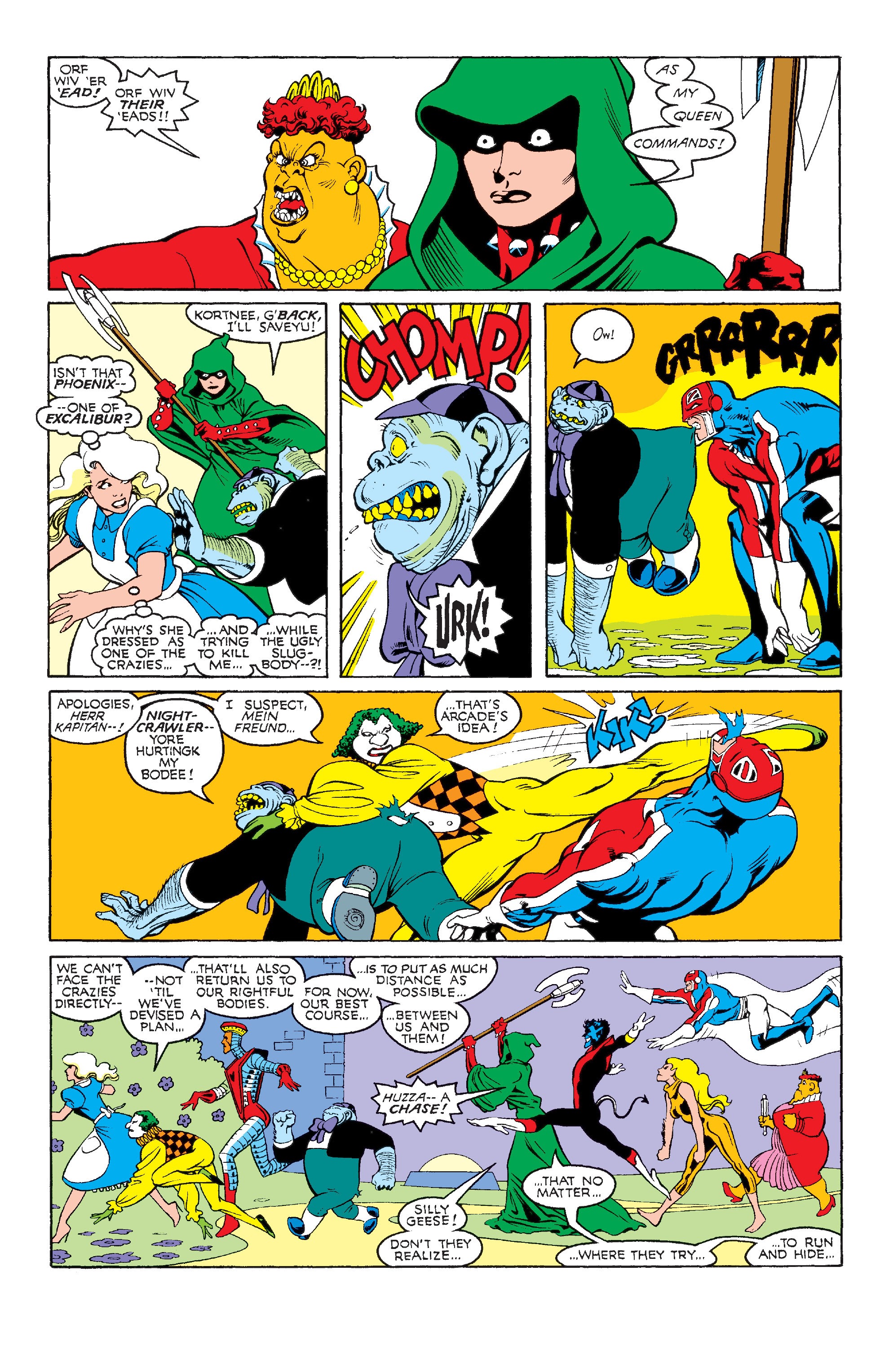 Read online Excalibur (1988) comic -  Issue #5 - 4
