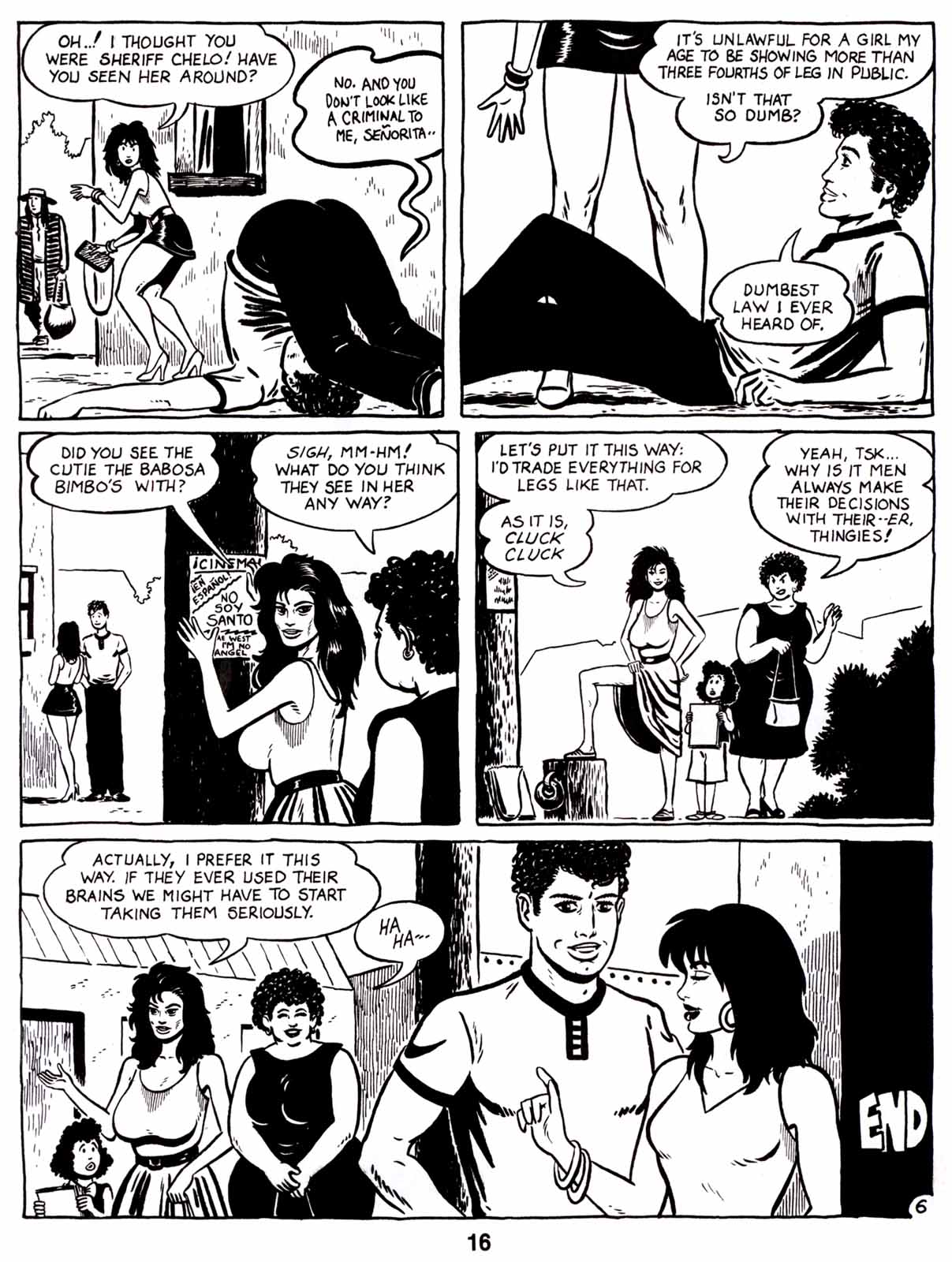 Read online Love and Rockets (1982) comic -  Issue #13 - 18